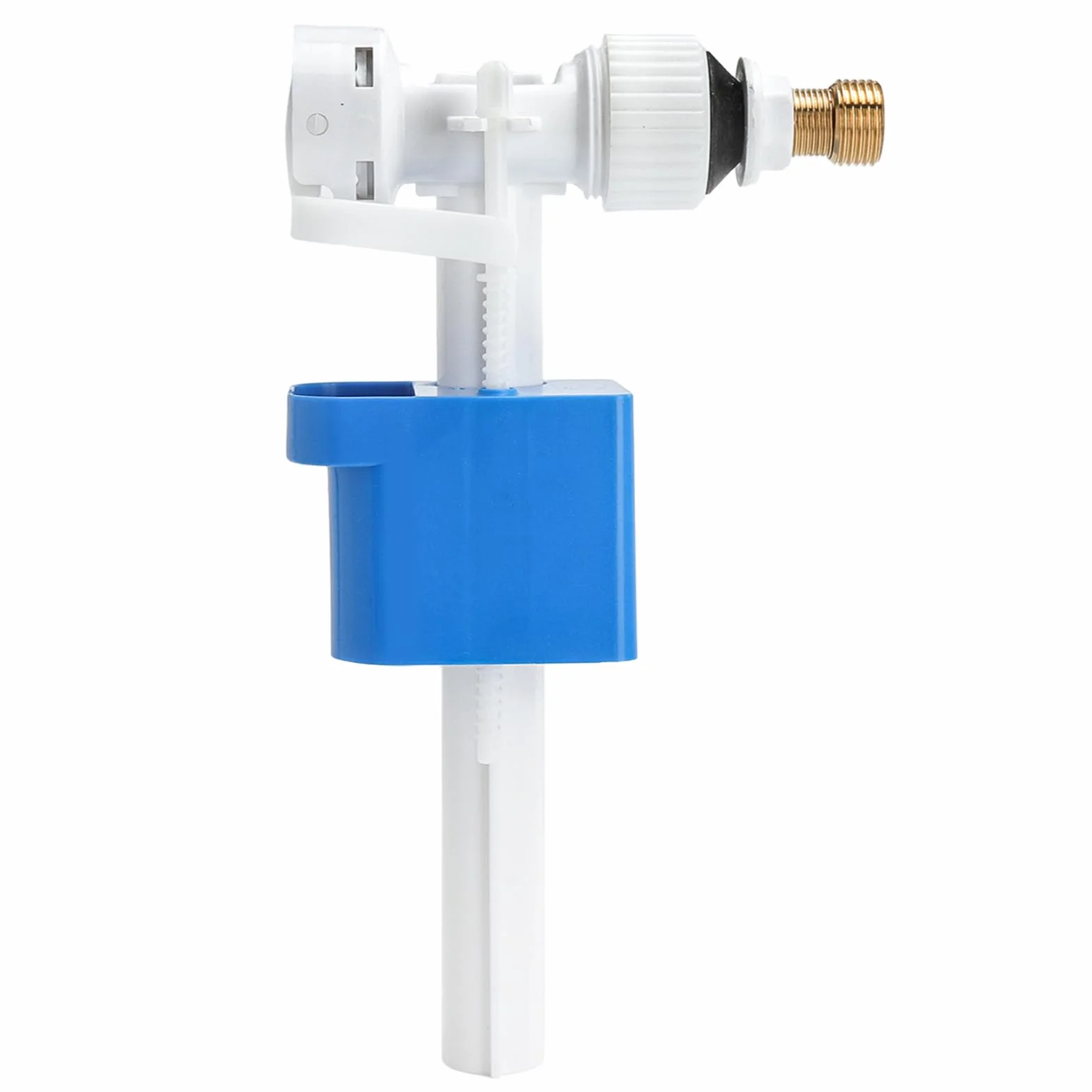 Valvola di Riempimento WC Universale G3/8 e G1/2 in Ottone – Meccanismo Cassetta Silenzioso e Anti Calcare, Risparmio d’Acqua, Installazione Facile Senza Attrezzi, Ricambio Universale per Cassetta WC
