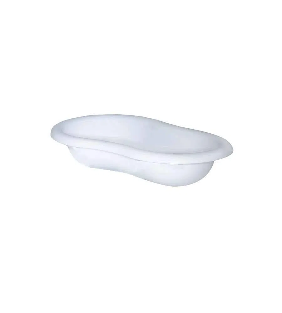 Giganplast Bidet Portatile Senza Base, Bianco, 49x31 cm, Modello 1400M, Bidet in Plastica per Bagno, Facile da Usare e Pulire