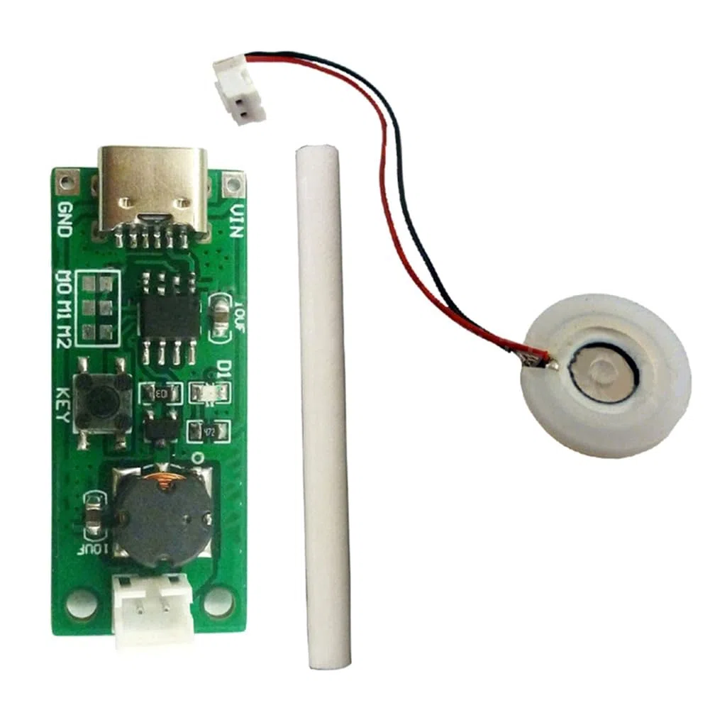 Mini Umidificatore USB Kit DIY DC 3,7-5,5 V Tipo-C Mini Umidificatore Kit DIY 330 MA Umidificatore Ad Ultrasuoni Domestico