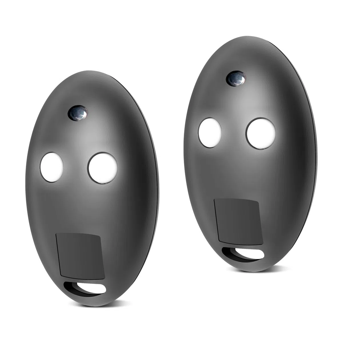 Telecomando Cancello, 2 Pezzi 433 MHz Telecomando Compatibile con BFT MITTO2, 2 Canali, Rolling Code per Cancelli Automatici