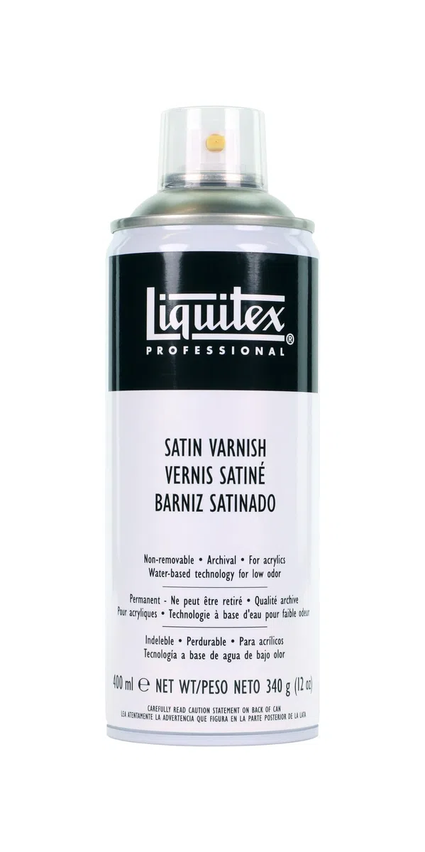 Liquitex 3950030 - Vernice Spray Professionale A Base D'acqua, Satinato, 400 ml, 1 Pezzo