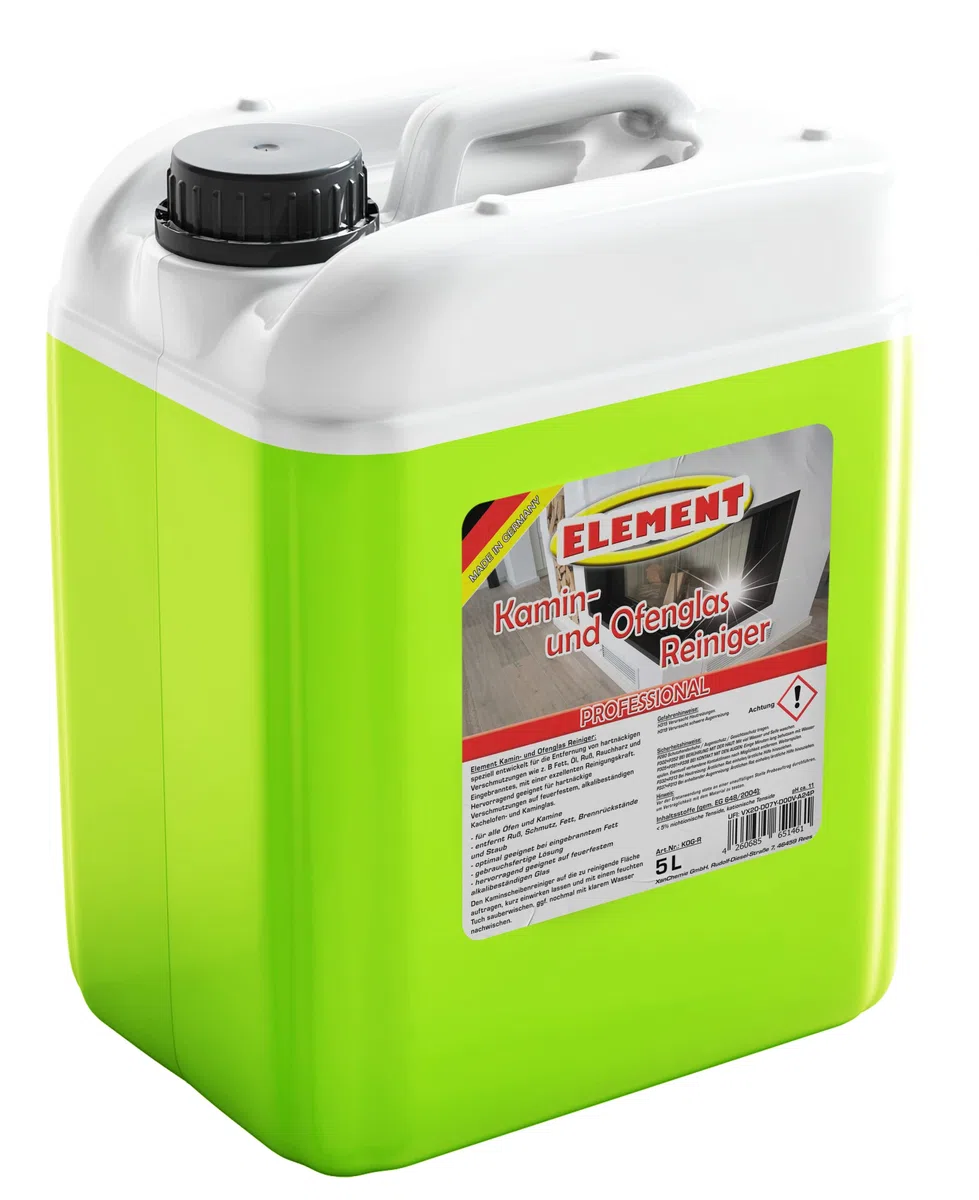 Element Detergente per vetri del camino, 5 l