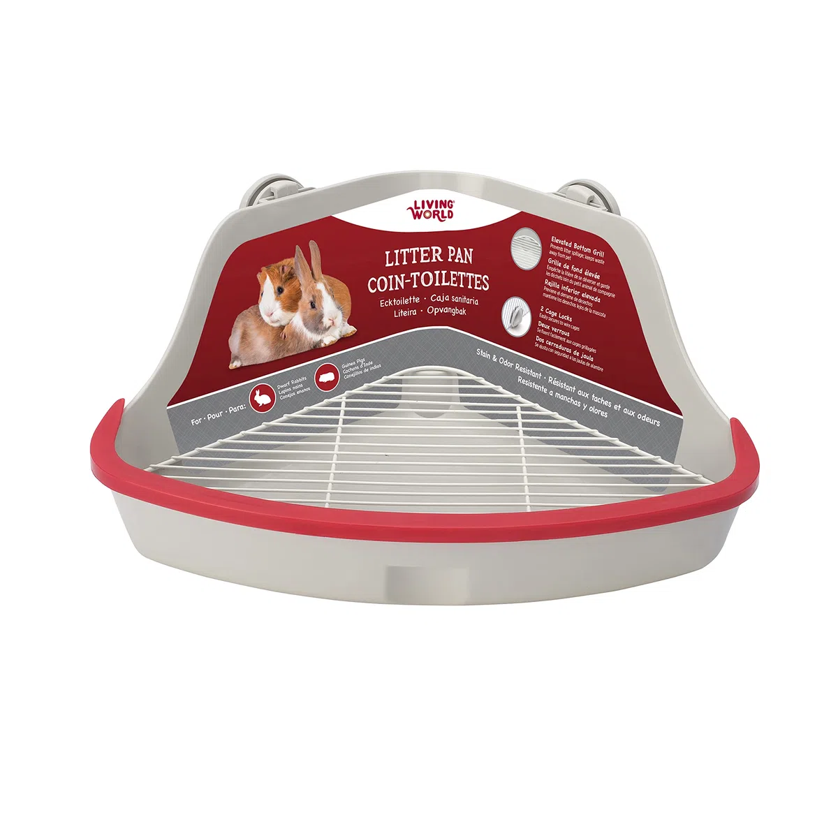 LIVING WORLD Bagno Angolare Peq 32 x 22 x 14,5 cm 300 g