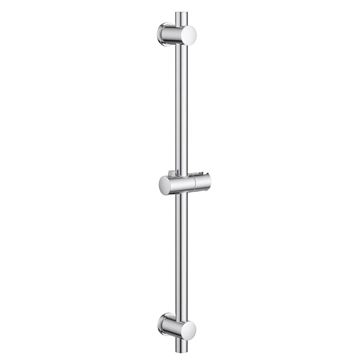 MORADO Asta Doccia 68cm in Acciaio Inox, Set Asta Doccia Saliscendi con Supporto Soffione Regolabile,Cromo