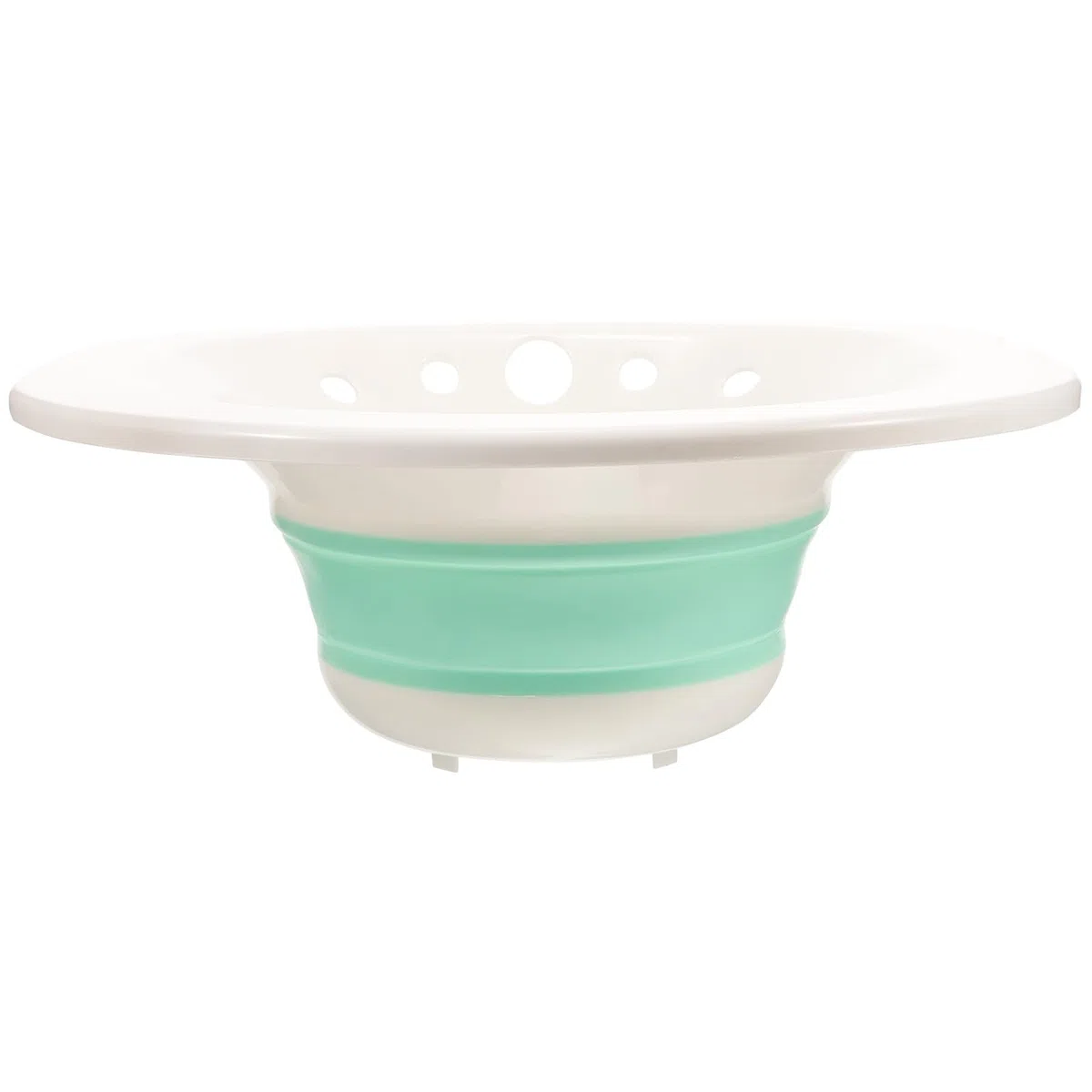Generico Bidet Pieghevole Portatile Lavabo Per Semicupio Da Bagno in Pp Salvaspazio Facile Da Usare Per Donne Incinte Anziani E Personale