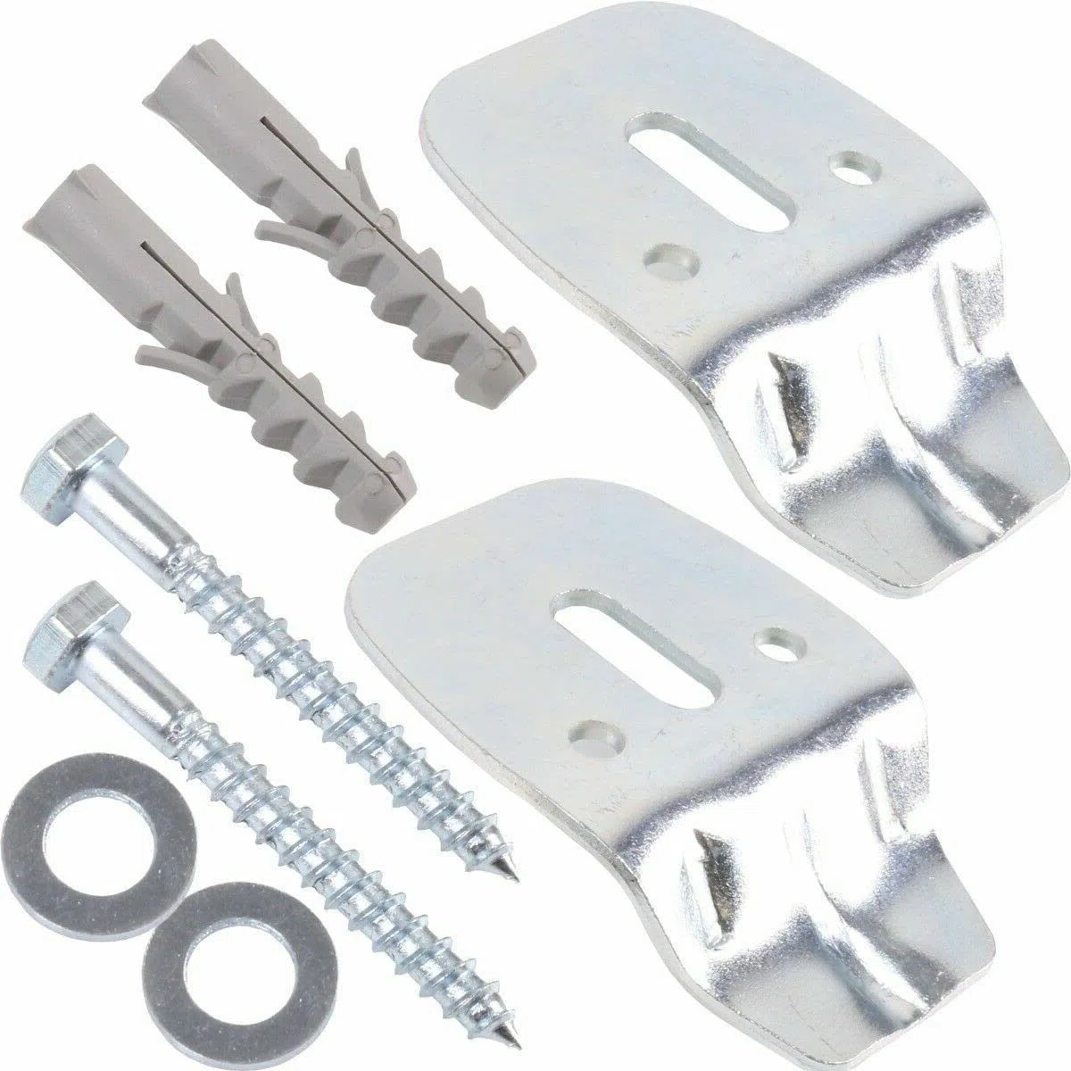 fiXte Lavandino bagno lavabo guardaroba kit montaggio lavabo staffa angolo fissaggio solido set 8 pezzi