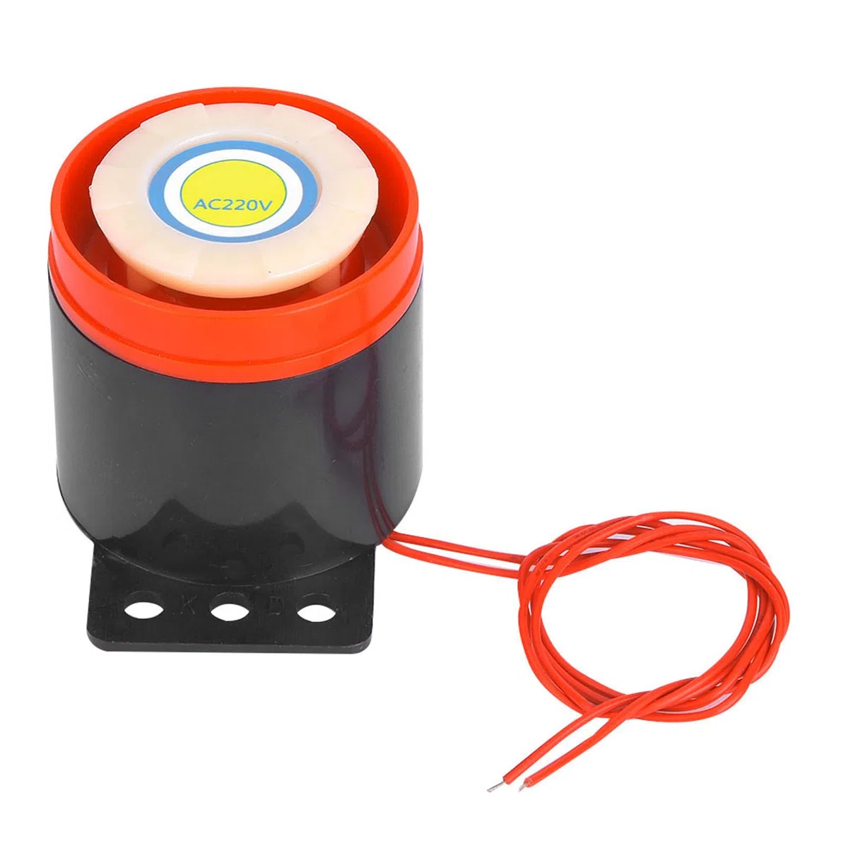 220V High-Decibel Active Alarm Buzzer with Wire for DIY Electronics