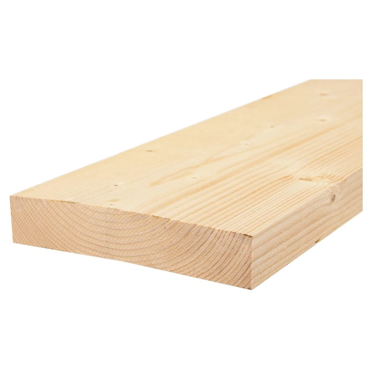 Generico Tavola in Legno di Abete Grezzo Essiccato per Ponteggio mm 40 x 240 x 2250