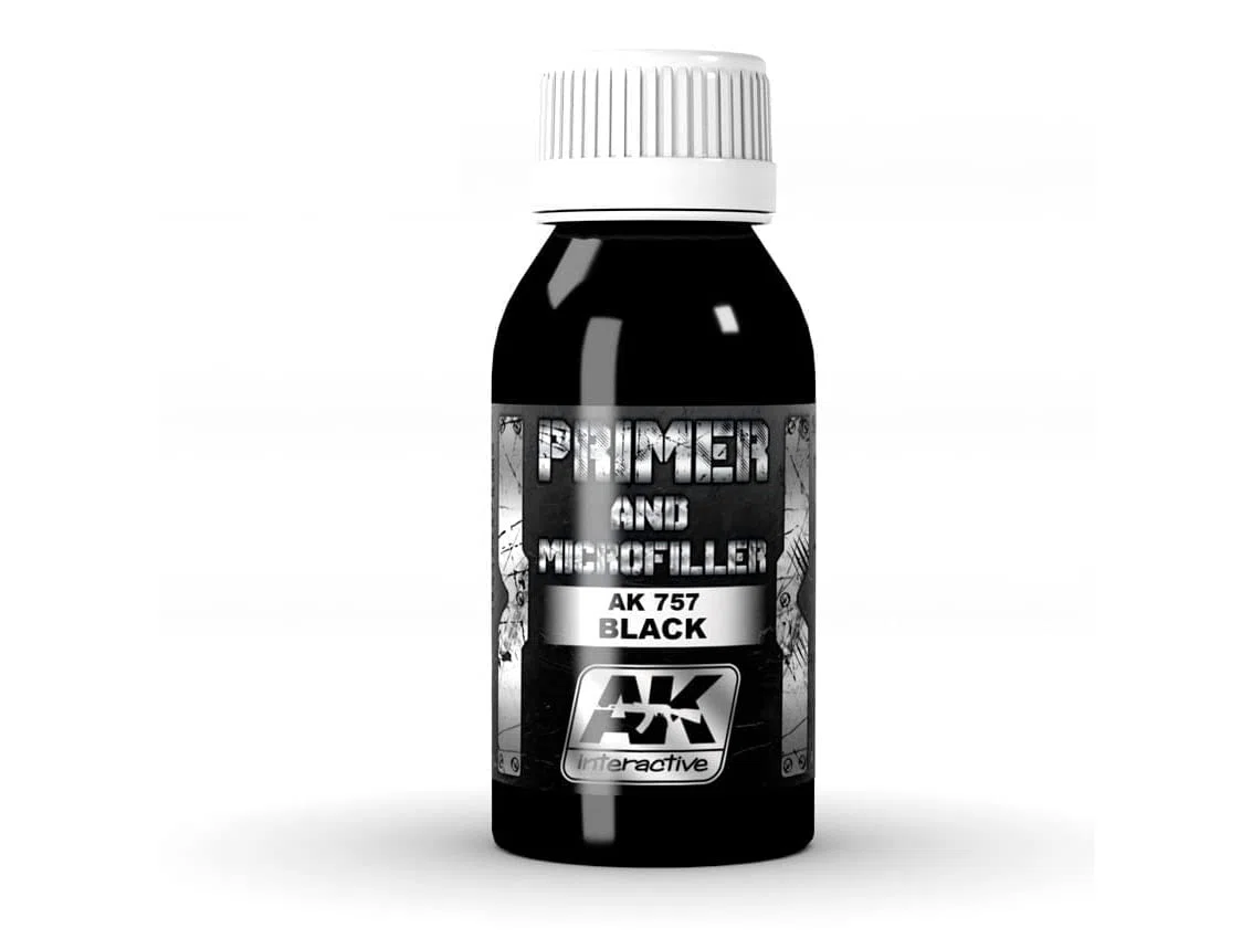 Ak interactive (AK00757) Black Primer Microfiller 100 ml