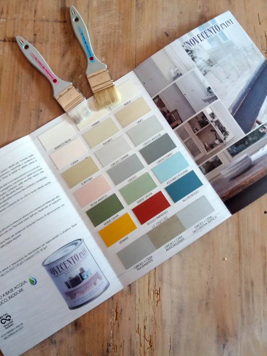 Novecento Paint Pittura Gessosa Extra Opaco Ideale Per Ambientazioni Ed Arredi In Stile Shabby Chic (Lino)