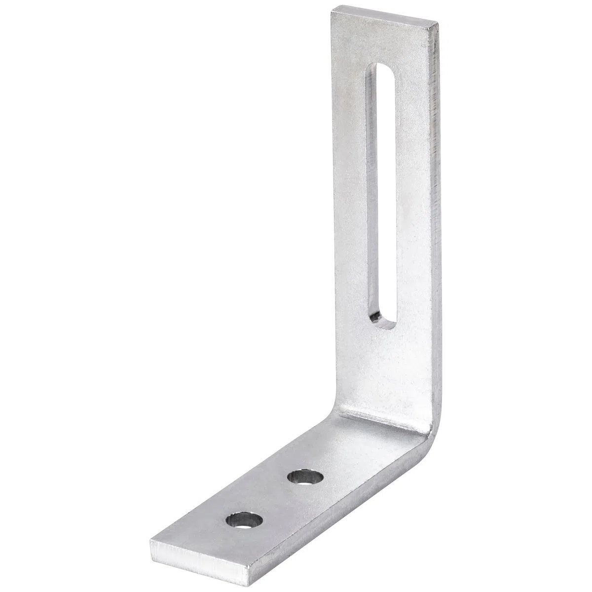 Parotec 10 Pezzi Angolo Regolabile per Edilizia Montaggio 80 x 60 x 20 x 2,5 mm Connettore Angolare con Foro Lungo in Acciaio Zincato per Collegamenti in Legno
