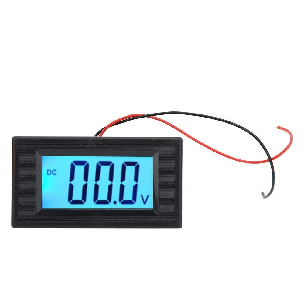 Monitor di Tensione, Voltage Monitor, YB5135D Display Digitale LCD a Due Fili Voltmetro DC(DC3.5V-30V)