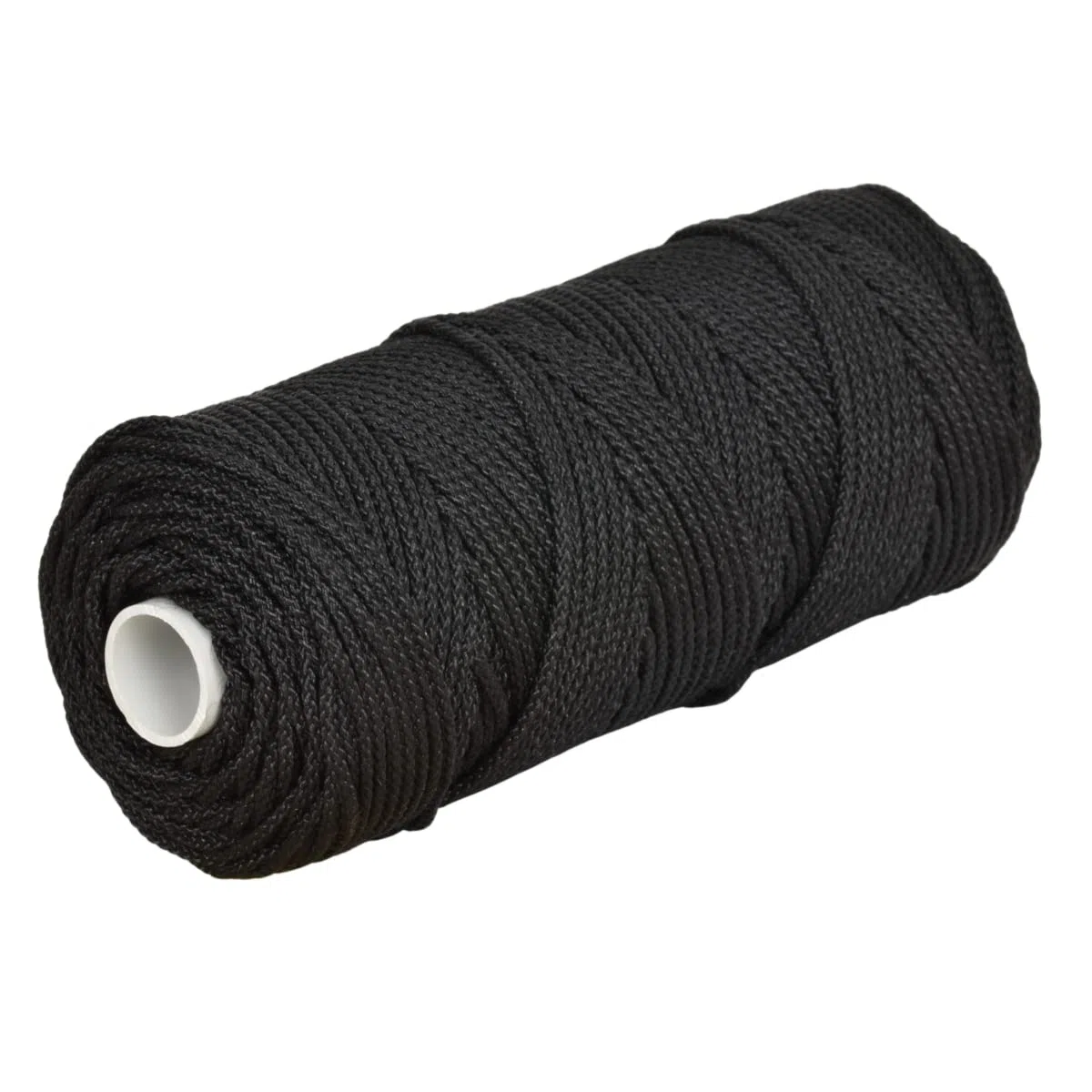 Corderie Italiane, 006000143, Treccia Palamiti nera 1,5 mm - 100 mt