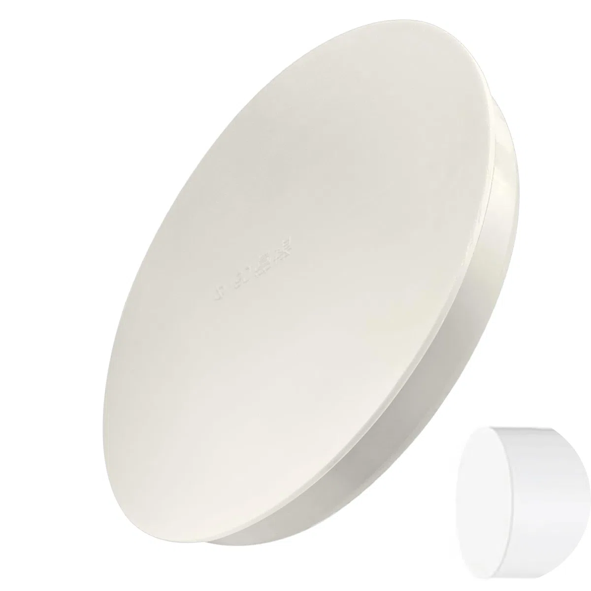 Copertura per tubo di ventilazione in PVC, tappo terminale da 150 mm (OD 160 mm), rivestimento terminale resistente ai raggi UV, montaggio rapido, per fognatura e ventilazione