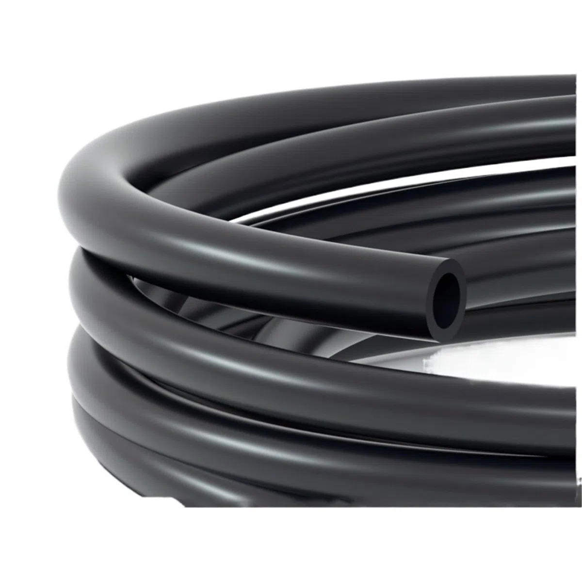 Tubo in gomma fluorurata, tubo FKM, tubo Viton, tubo FPM, resistente agli acidi e al calore, ID 2-12 mm(7x10mm)