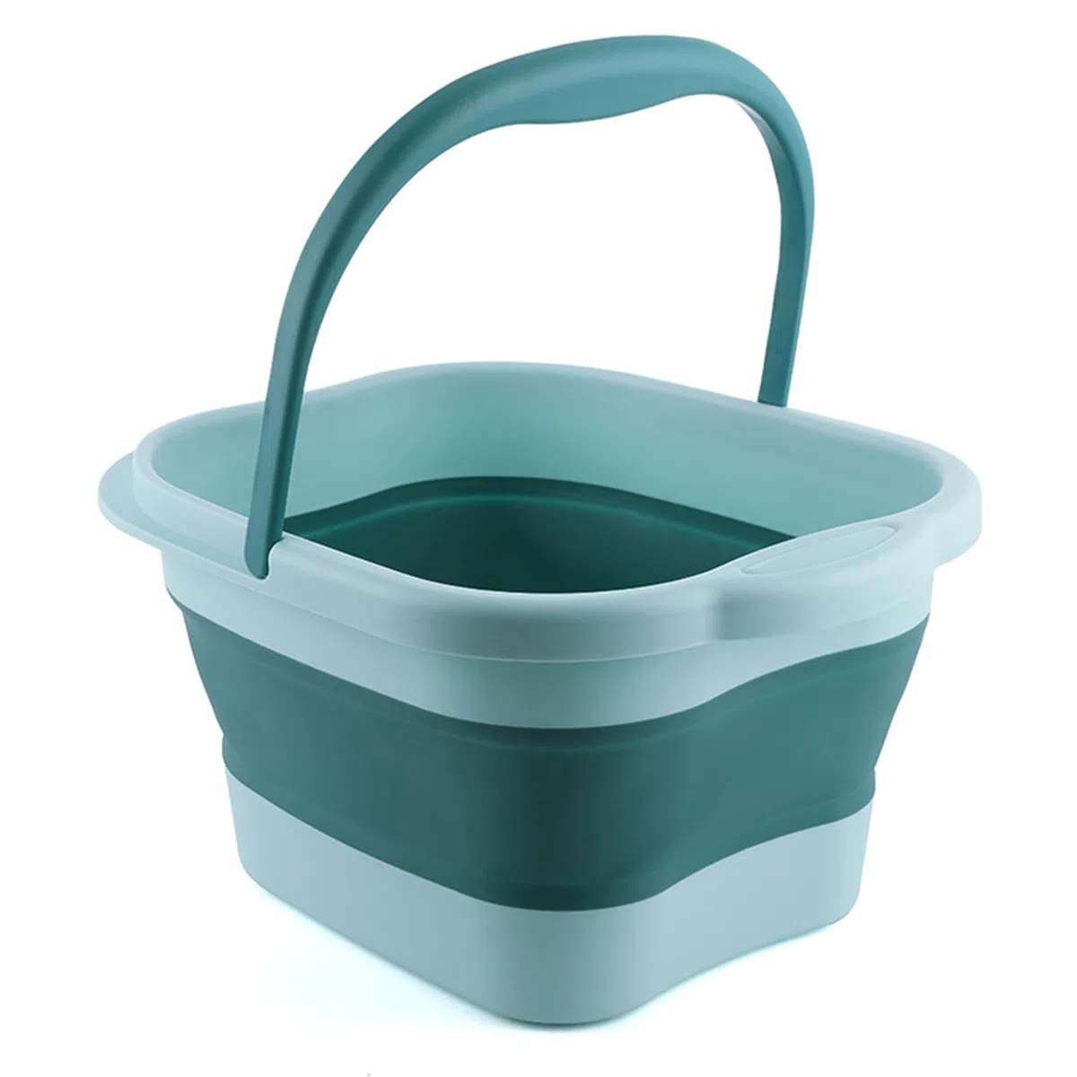 Terapia Della Terapia Del Piede Vasca Di Bagno - Bagno Di Piede Compatto | Vasca Per Spa Con Durata, Bacino Di Ammollo Pieghevole Con Manico Dei Rulli Di Massaggio, Sollievo Stress Per La Casa, All'