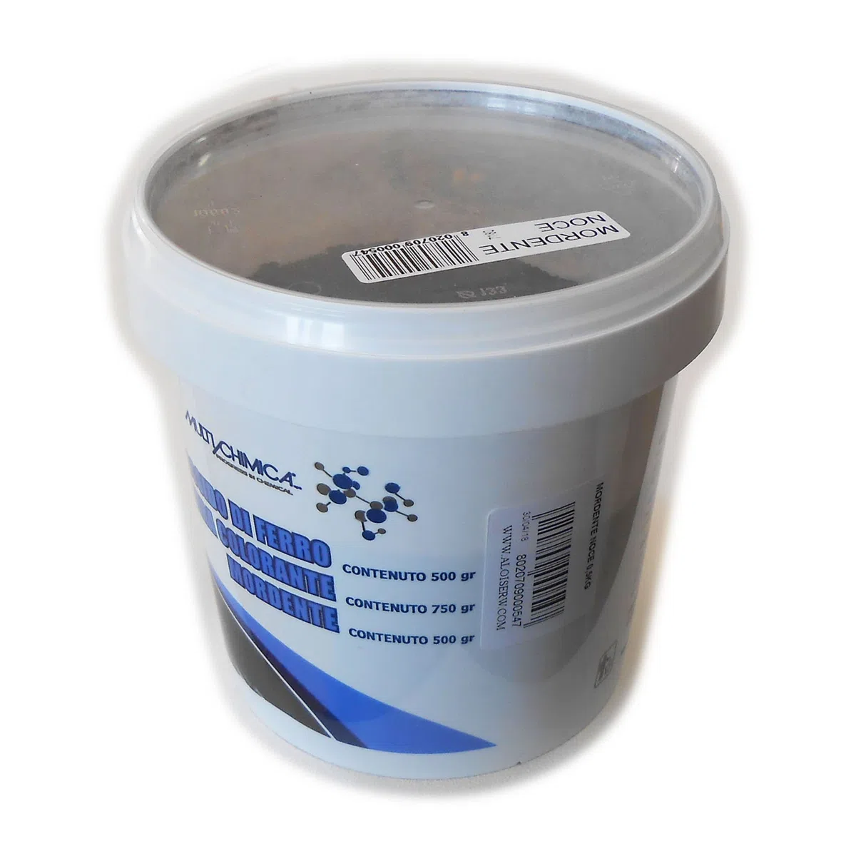 Multichimica 500gr mordente in polvere pigmento colorante (Noce)
