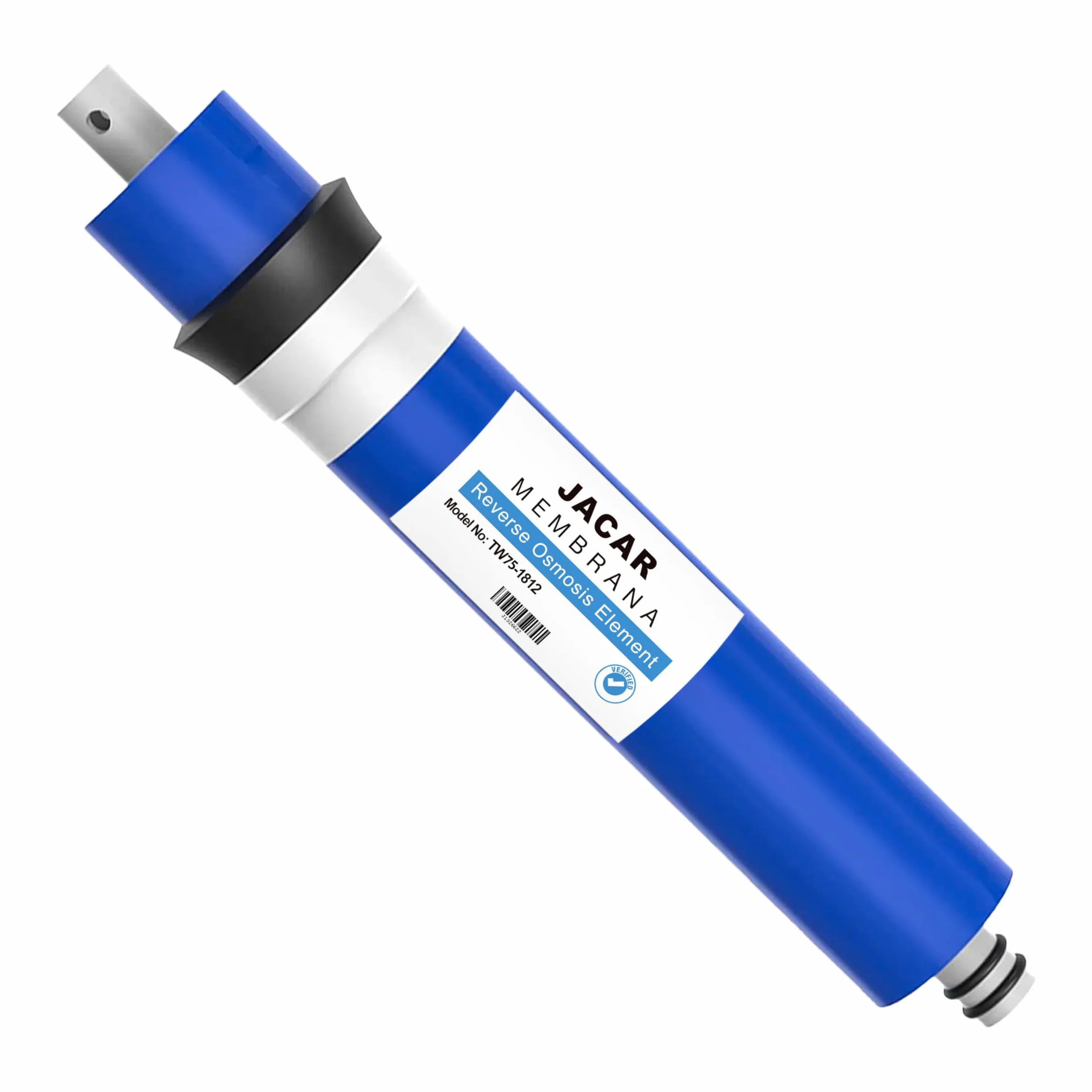 Jacar - Membrana Osmosi da 75 Gpd, Filtri Osmosi Inversa 5 | Filtro depuratore | Osmosi inversa Residenziale | Filtro Acqua Cartrige di Ricambio per 5 stadi | Sistema di filtraggio dell'Acqua Potabile
