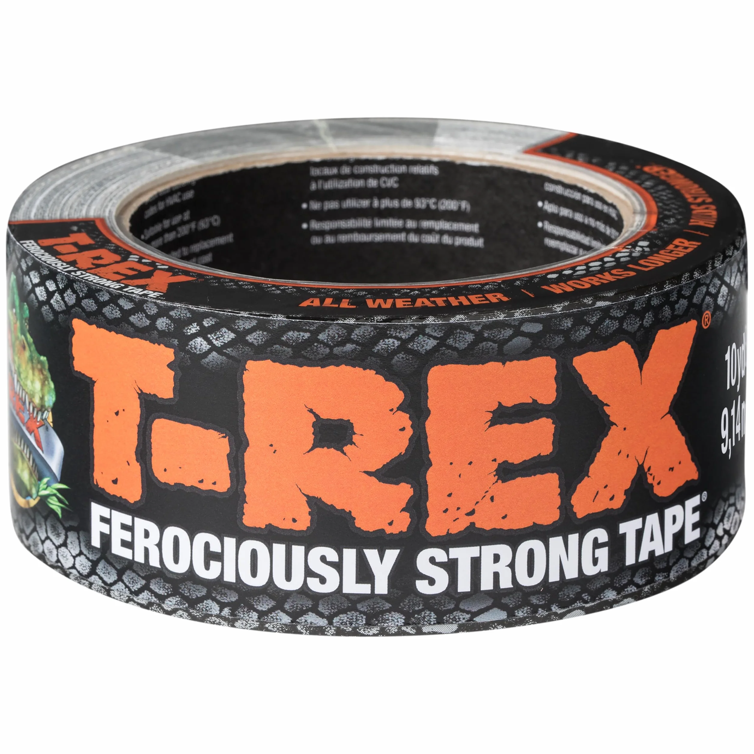 T-REX 821-01 Armour Tape Extra Strong - Nastro in tessuto impermeabile per riparazioni in interni ed esterni - Nastro adesivo versatile - 48 mm x 9,1 m