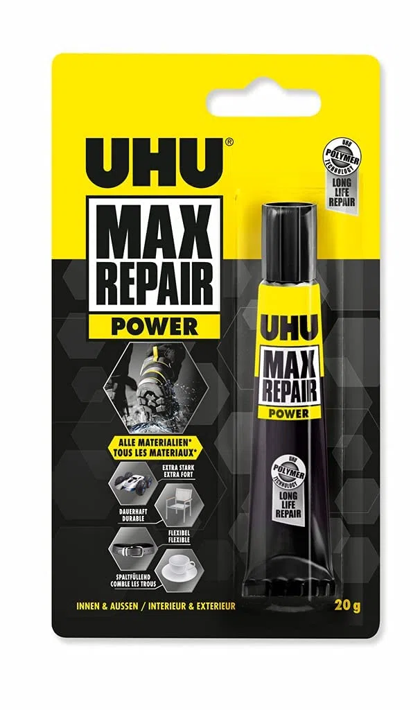 UHU 45820 Max Repair Extreme Colla adesiva in gomma - 20g