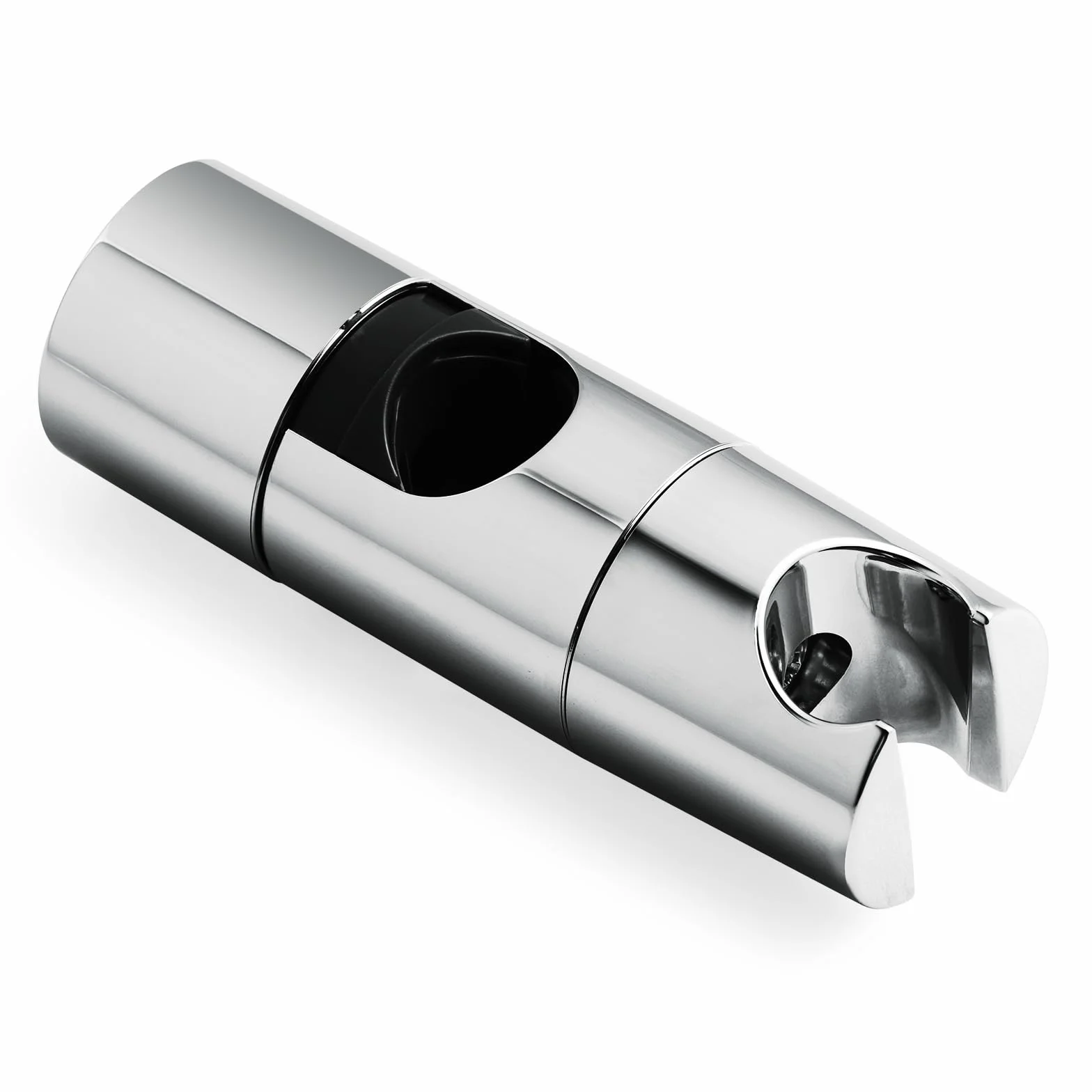OFFO Supporto Soffione Doccia,19-25 mm Supporto Doccetta con Gancio regolabile, porta doccino per doccia, Cromo
