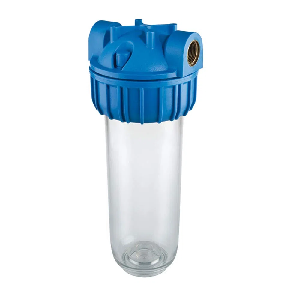 ATLAS CONTENITORI PER CARTUCCE 10" FILTRI SENIOR PLUS 3P BFO SX TS HOUSING ATTACCO 1" F/F