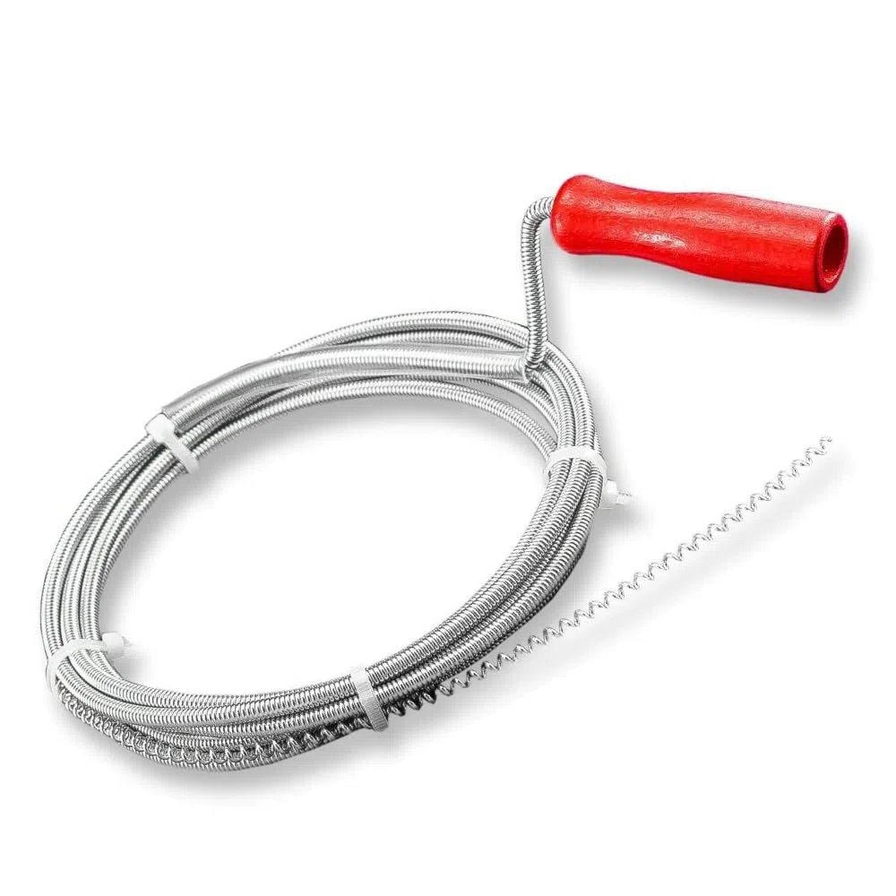 Schläfer 323300 | Sturalavandini e Scarichi, Sonda Sturatubi a Spirale per Pulizia Scarichi Otturati Lavandini, Lavelli, Vasche, Docce e Wc, Lunghezza 3mt, Diametro 6mm