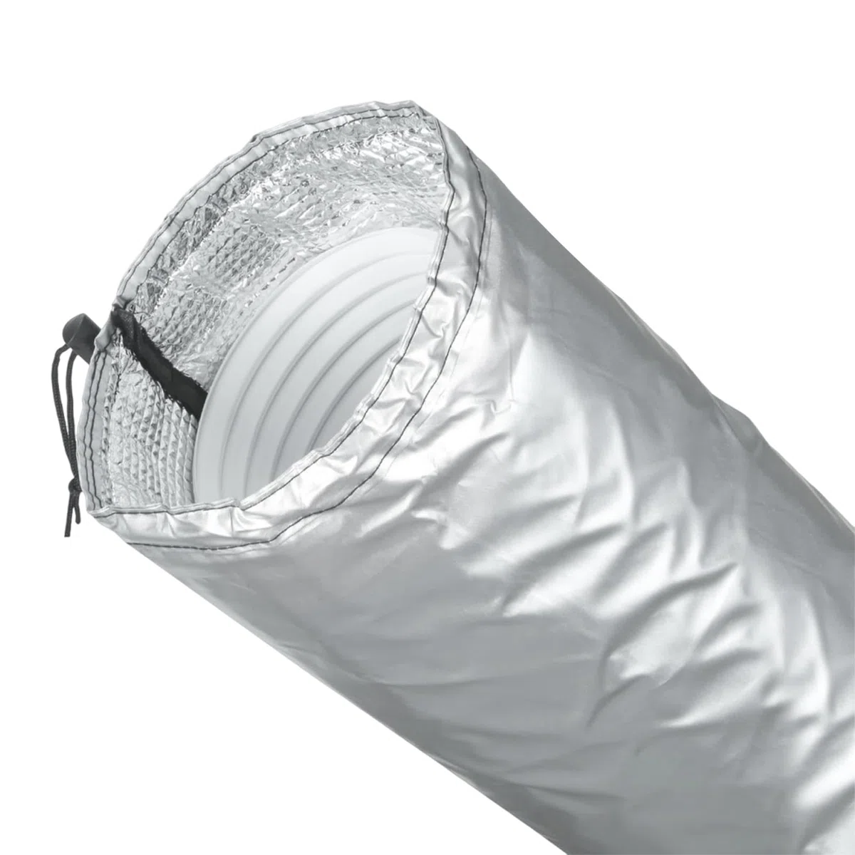Coprisleeve Isolante Per Tubi AC Rivestimento Isolante Tubo Condizionatore Oxford Alluminio Isolamento Termico Installazione Istantanea Senza Attrezzi Per Interno Esterno Casa Finestra Auto