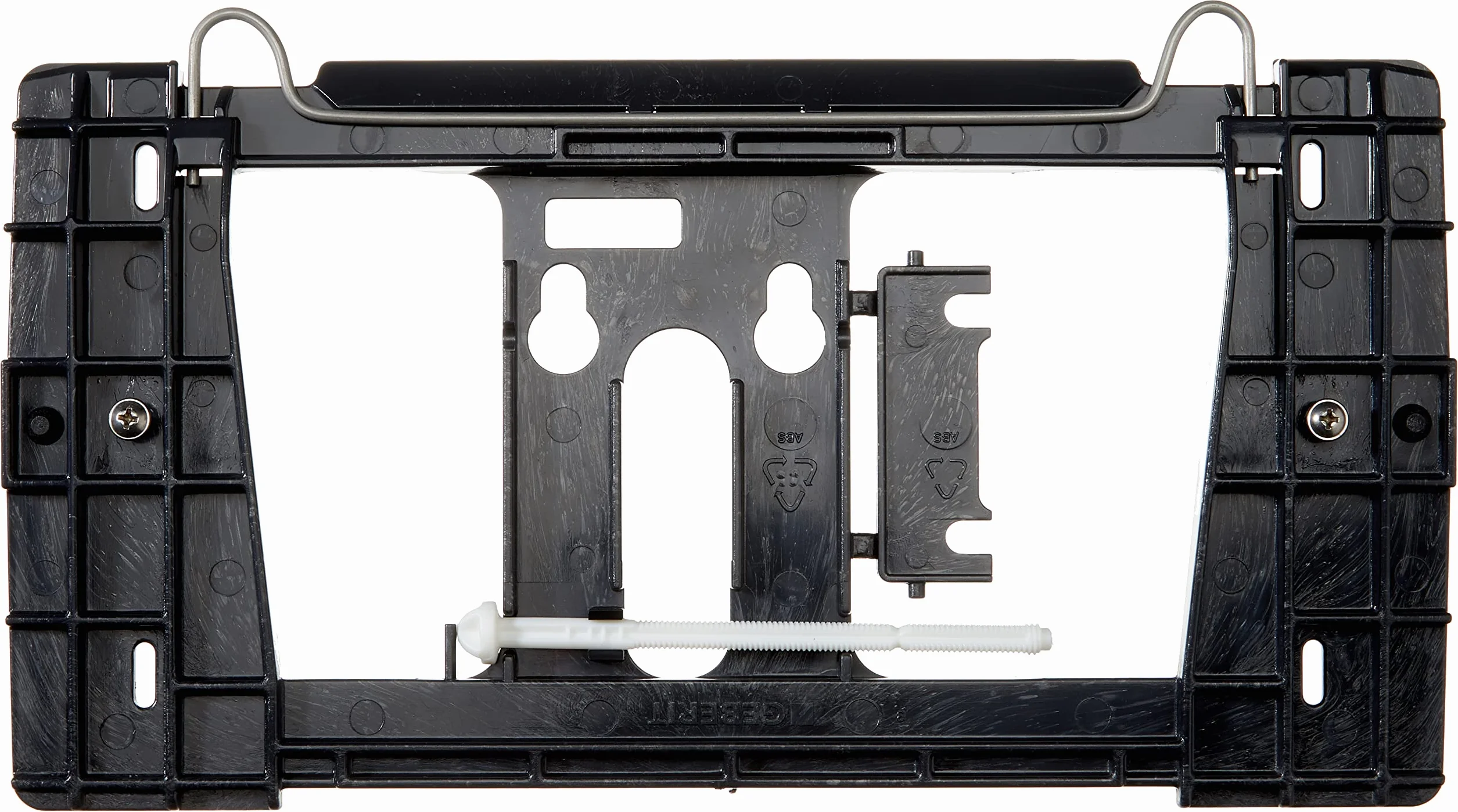 Geberit Serbatoio di ricambio Twinline, con risciacquo a due quantità adatto per le placche Twinline 30 cm, Nero