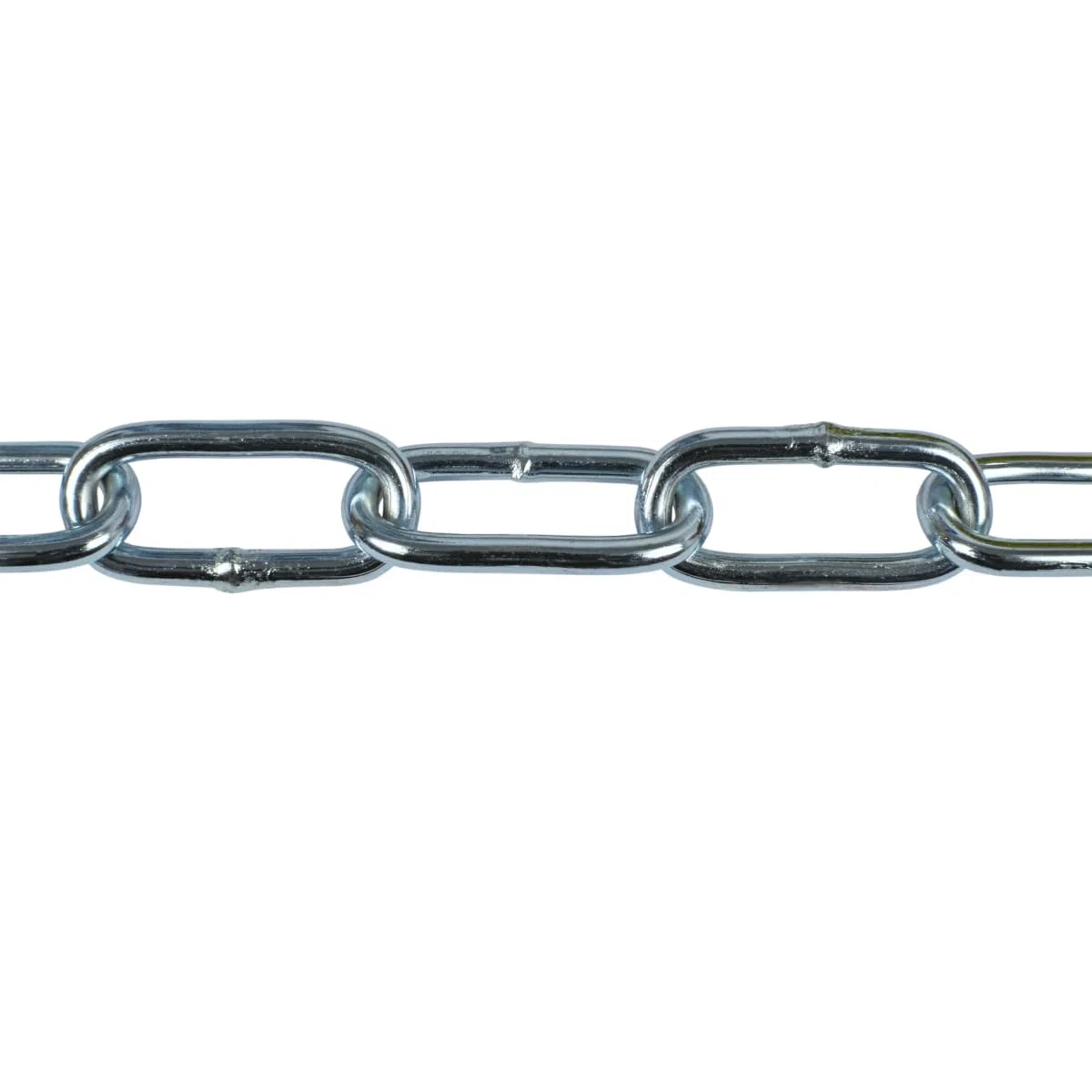 Corderie Italiane 006007838 Catena Saldata Genovese, Maglia Lunga Zincata Elettrolitica, 3 x 26 x 6 mm, 3 mt