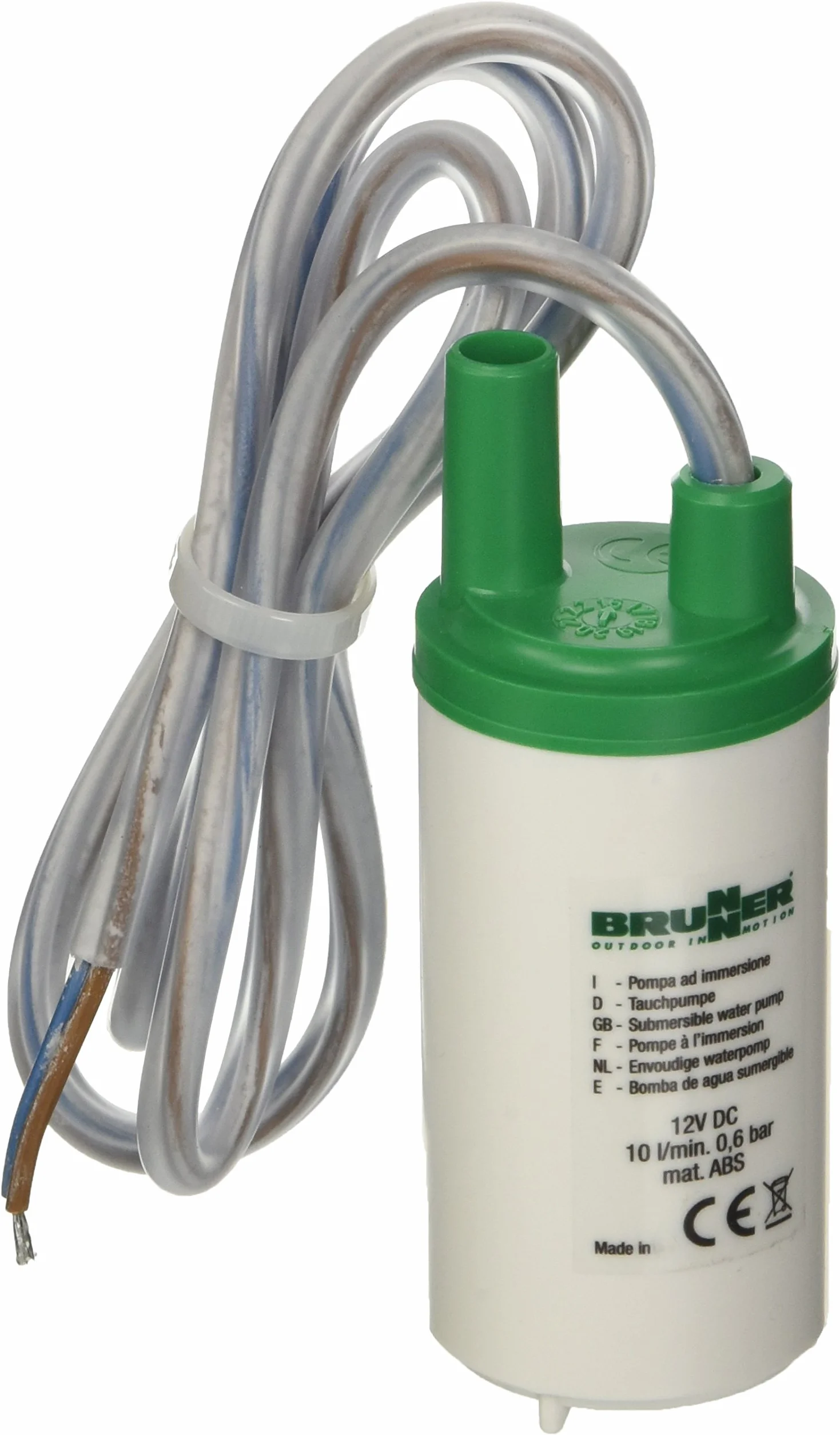 BRUNNER Aquatic Pompa Acqua ad Immersione 10 L