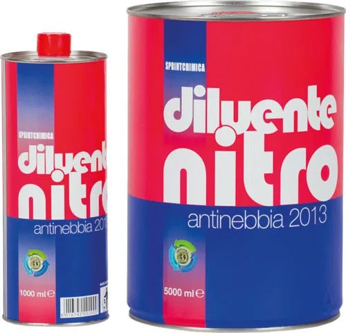 Sprint DILUENTE NITRO ANTINEBBIA LT. 5 LITRI SOLVENTE VERNICE COLORE