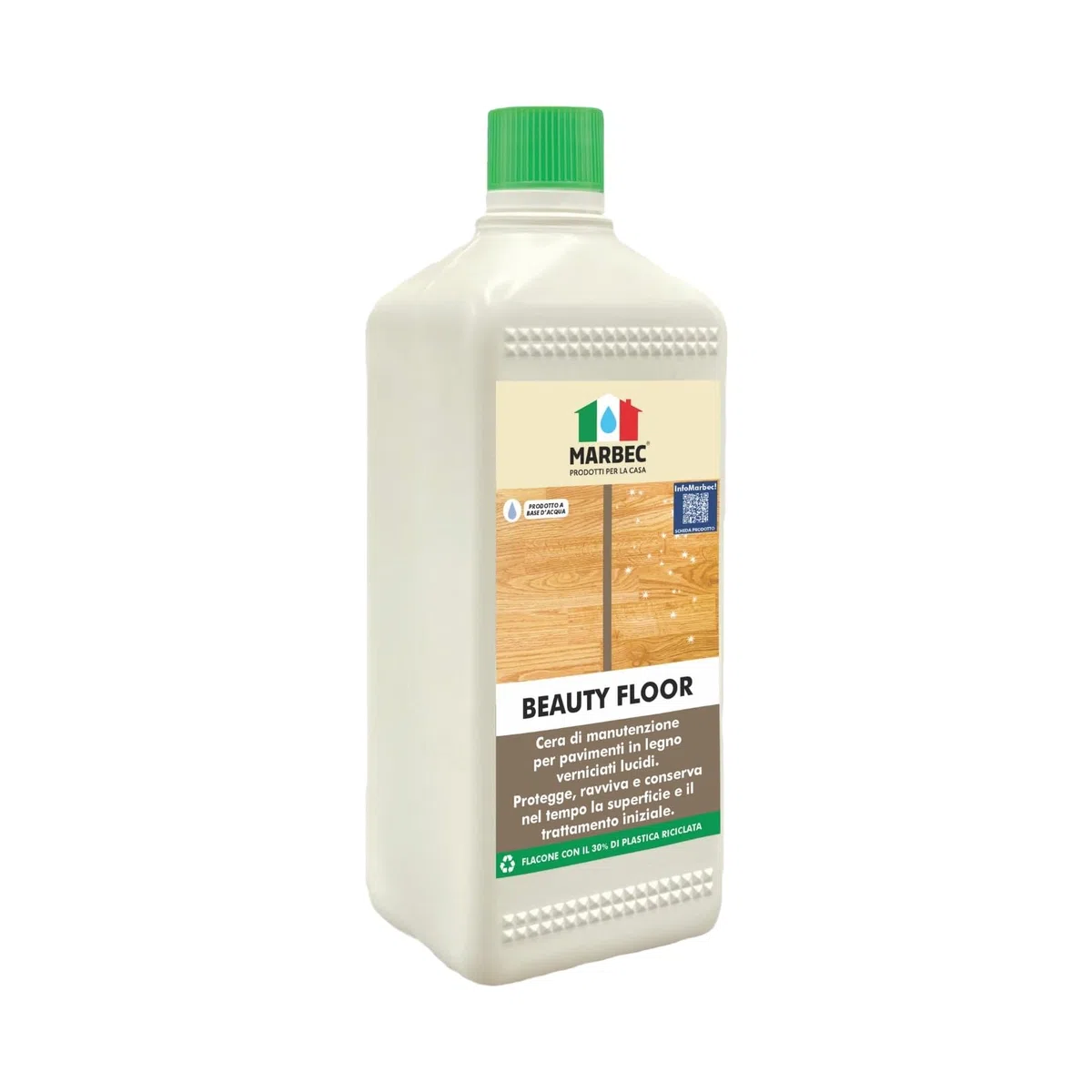 MARBEC BEAUTY FLOOR 1LT Cera lucida di manutenzione e portezione per pavimenti in legno verniciati