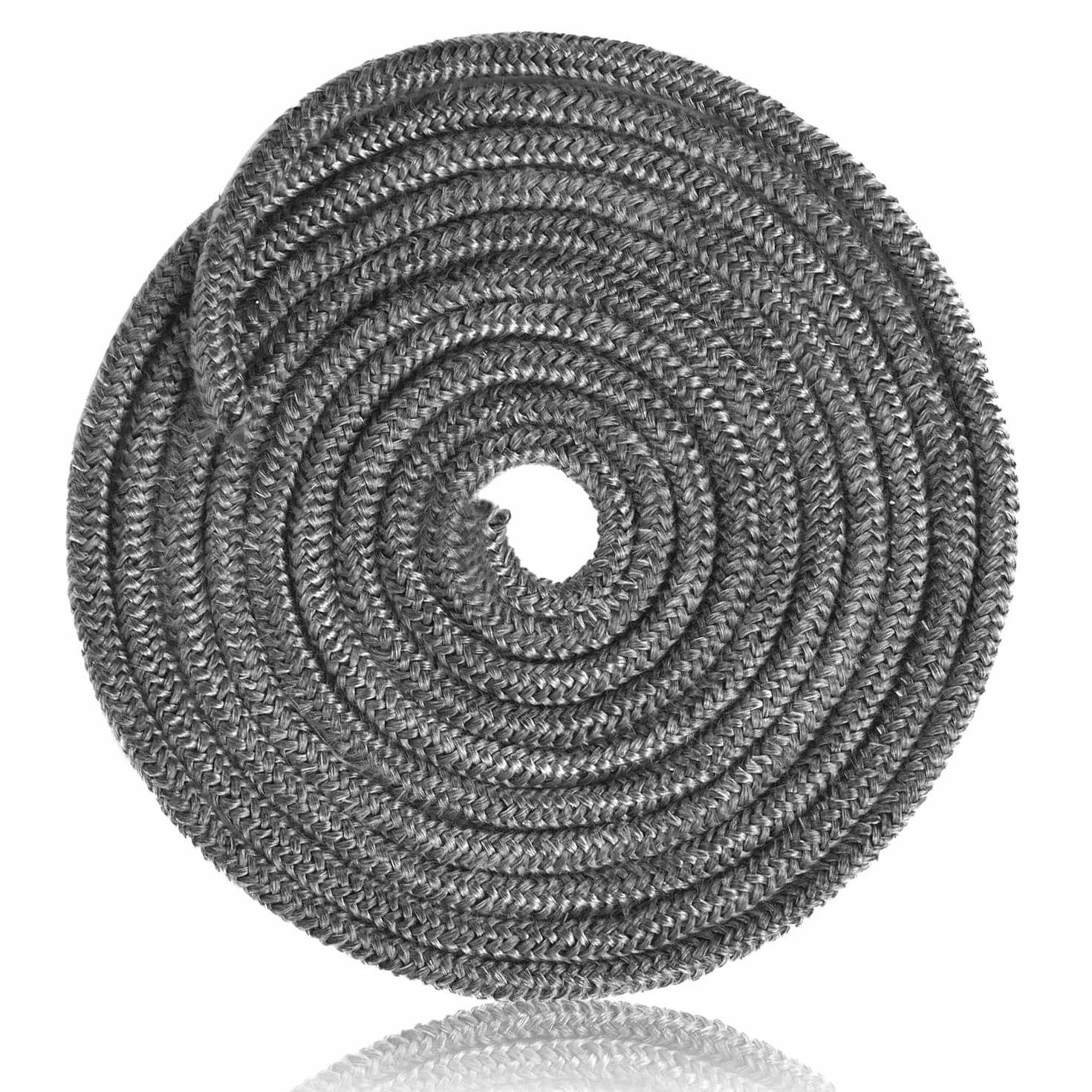 Filo di tenuta in fibra di vetro, nastro sigillante ignifugo, guarnizione per camino, guarnizione per stufa, nastro sigillante ignifugo per caminetto e guarnizione per tubo del camino per stufa a