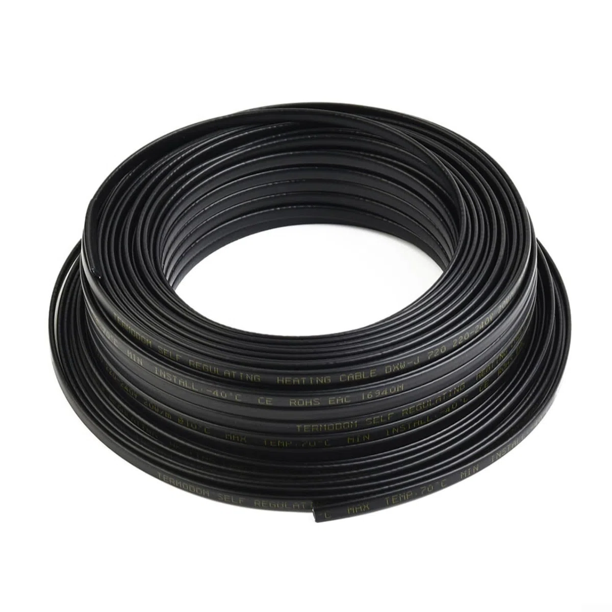 1 cavo riscaldante per tetto antigelo autoregolante, temperatura 220 V, cavo riscaldante autoregolante (8 m)