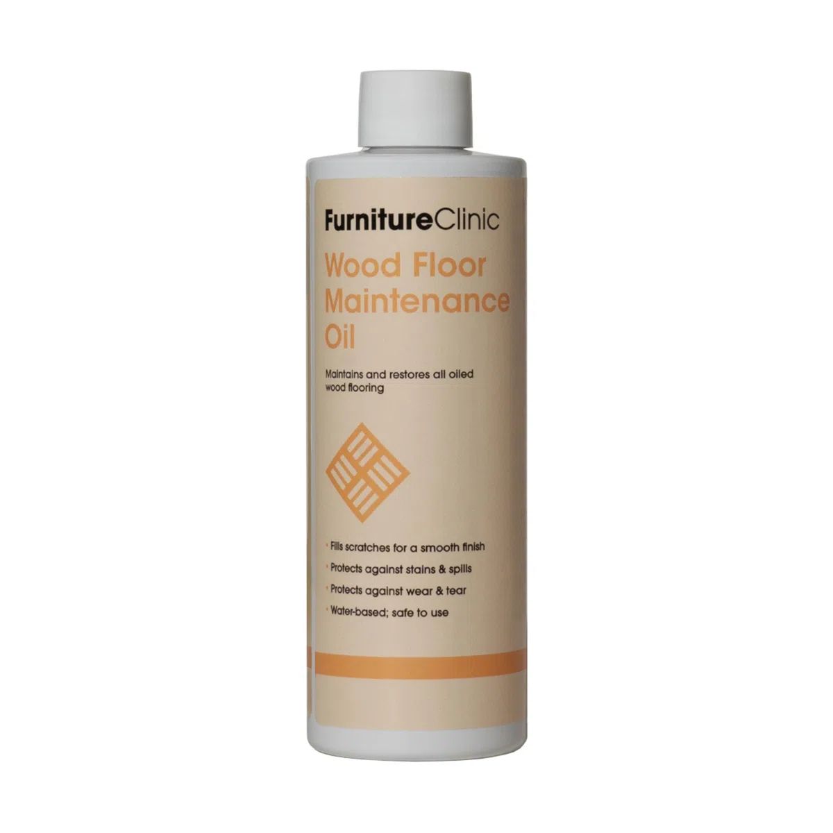 Olio per la manutenzione del pavimento in legno da 500 ml – Mantenere e Ripristinare tutti i tipi di pavimenti in legno oliato. Proteggere dalle macchie. Ridurre l'usura.