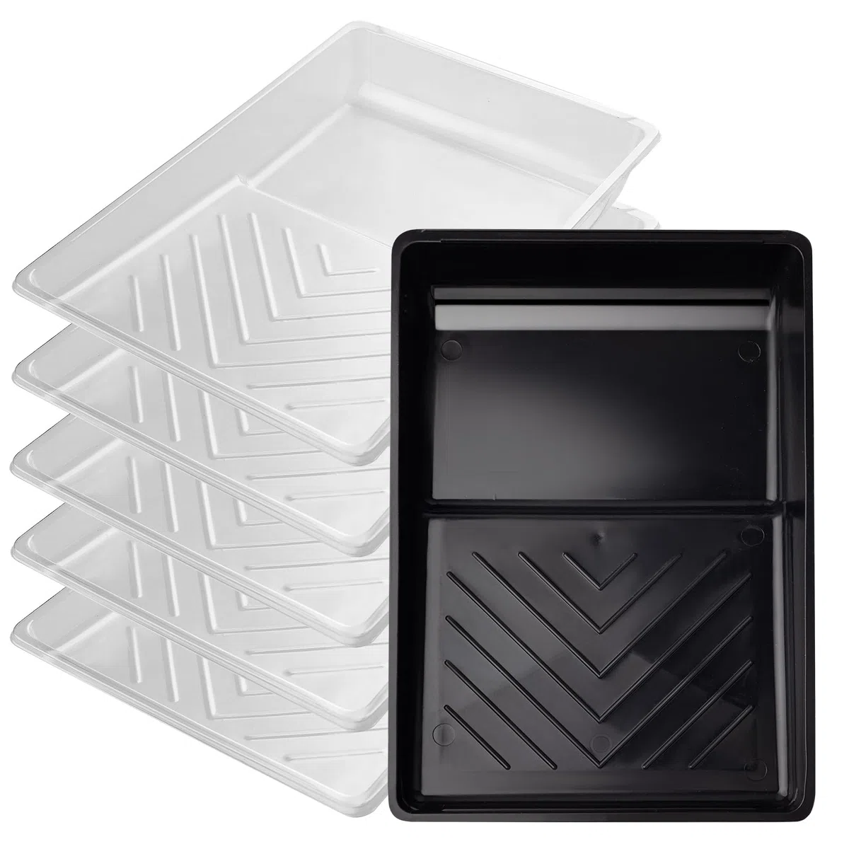 Mister Rui 6 vasche per vernice, 32 x 22 cm, per pittura, in plastica