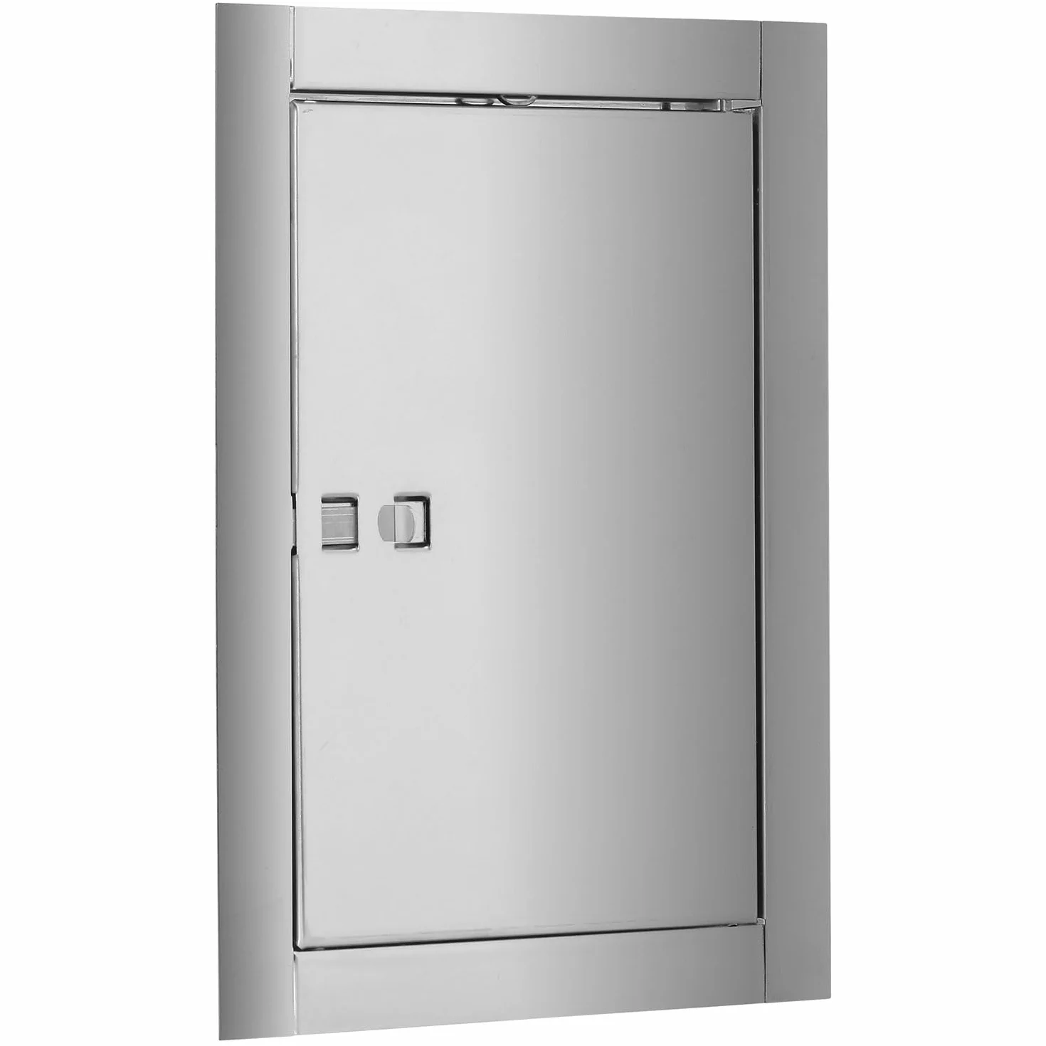 KOTARBAU® - Porta per camino, 14 x 21 cm, in acciaio inox, per ispezione e manutenzione