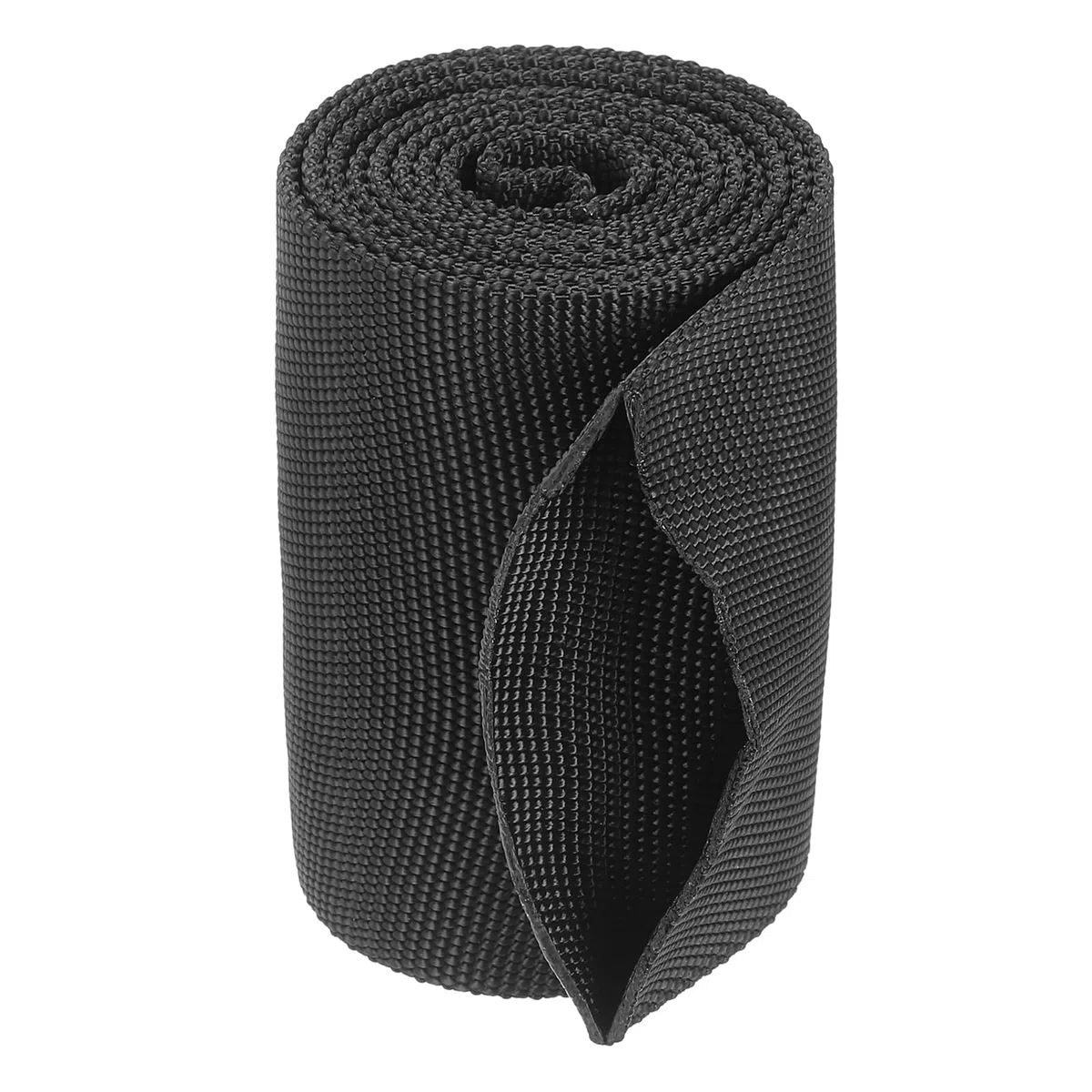 QUARKZMAN Guaina Protettiva In Nylon 2" ID 3FT Copertura Cavo Protezione Guaina Idraulica Per Cavo Saldatura Torcia Tig Idraulica Nero