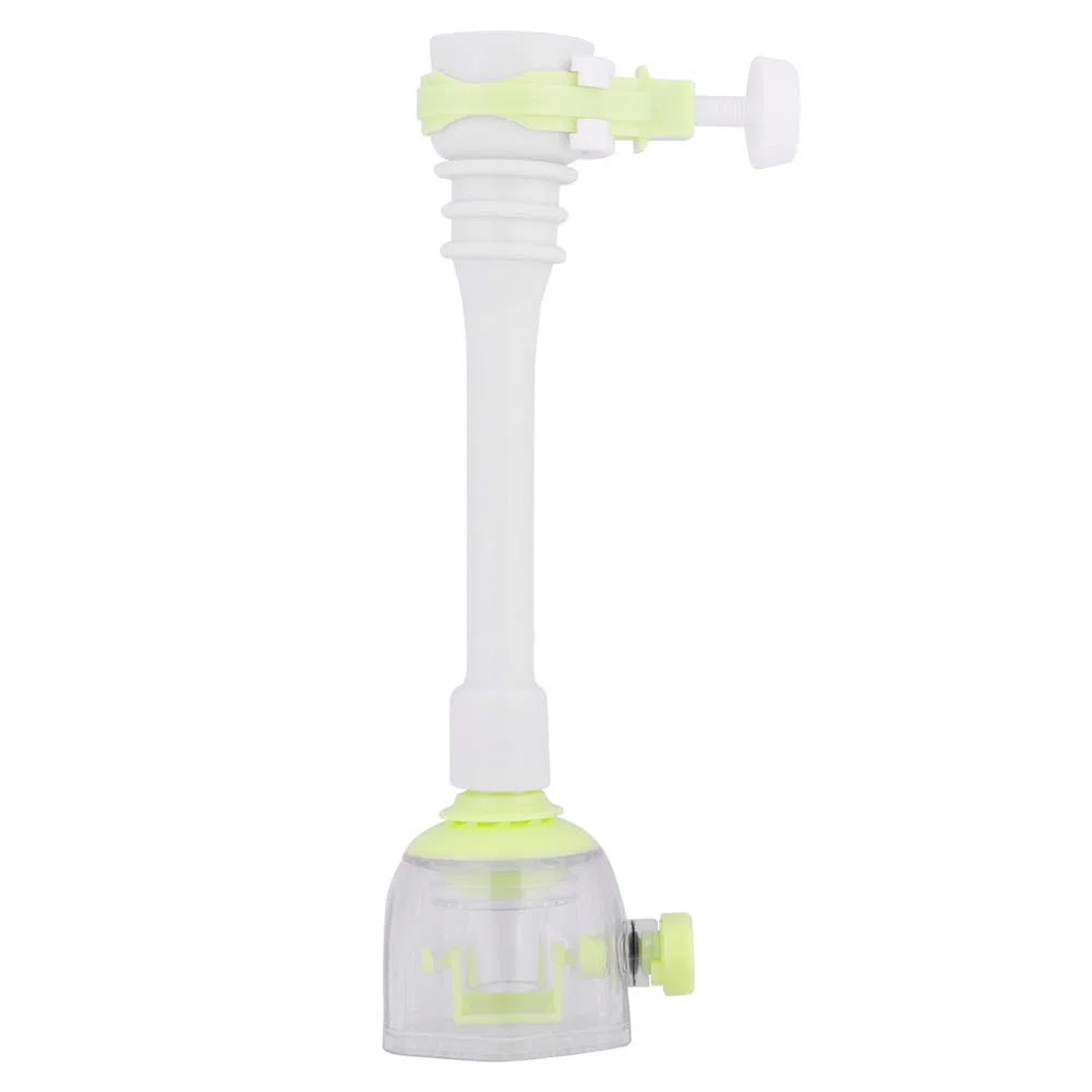 Faucet Extender Water Saver, Rubinetto da a risparmio idrico mobile(18cm-verde)