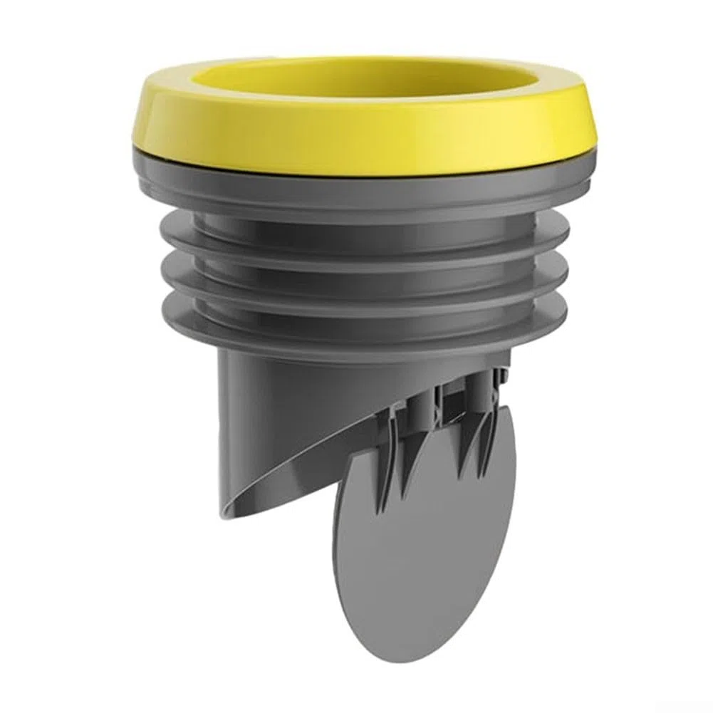 Anello in gomma per WC, guarnizione in gomma inodore per tubo di scarico, guarnizione spessa per installazione WC senza perdite e ad alte prestazioni (grigio)