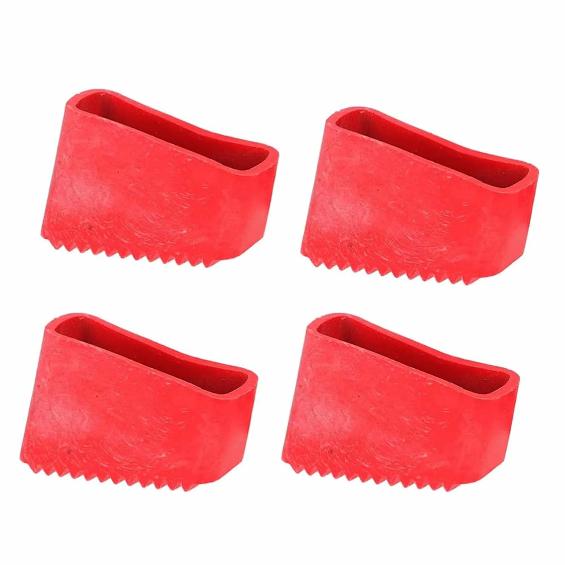 4 pezzi di piedini antiscivolo per scala in gomma, piedini antiscivolo per scala in gomma, piedini antiscivolo in gomma, piedini antiscivolo universali in gomma per scala, coperture per piedini di