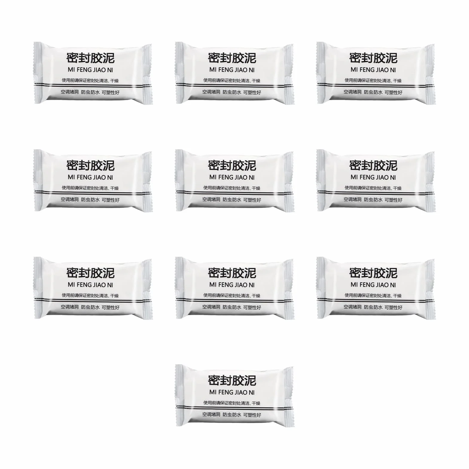 Sealant Clay - Waterproof Sealant | Repair Sealing Clay | Moldable Leak Stopper Putty | Crack Filler Adhesive | Multi-Purpose Waterproofing Repair Compound For Home Air Conditioning Vent Wall
