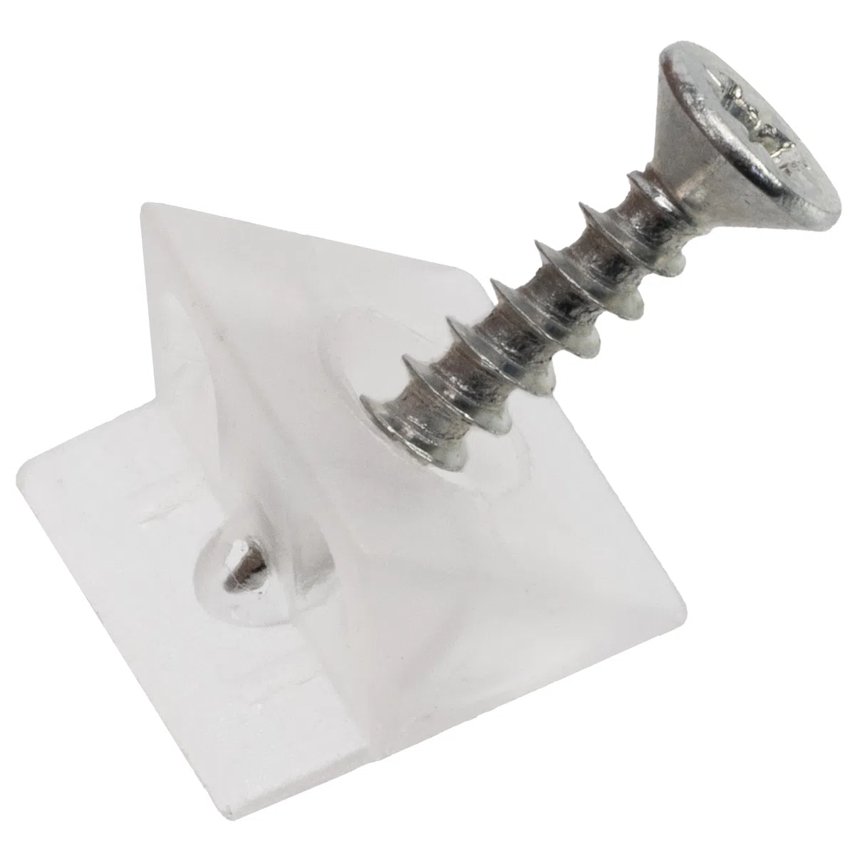 AERZETIX Kit di 60 cunei per pannello posteriore / 60 viti Ø3.5x20 mm