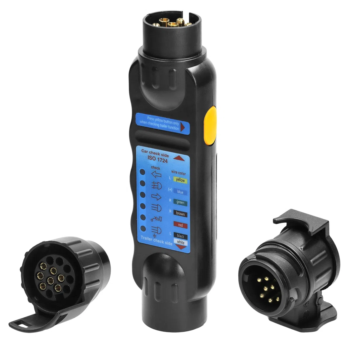 ORNO AE-13231 Tester Spina e Presa Diagnostica13/7-pin, 12/24V
