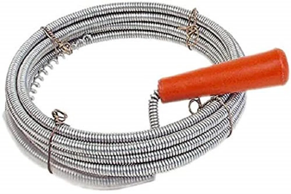 Mannesmann - M49905 – Tubicino a spirale con manovella per pulizia tubi, 5 m