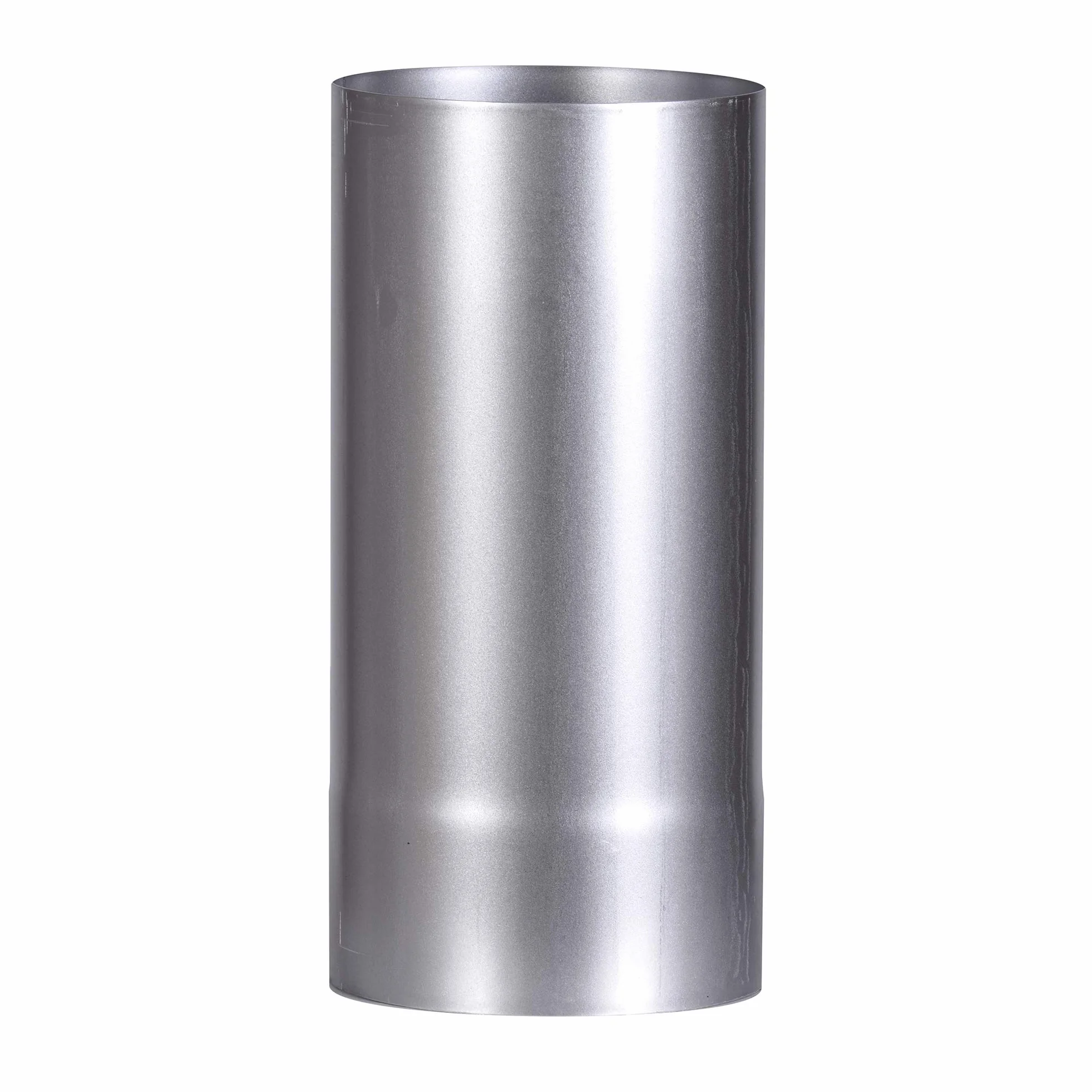 FIREFIX A120/2 FAL - Tubo per Stufa, Lunghezza 250 mm, ø 120 mm, Tubi per Stufa in lamiera d'Acciaio, Spessore 0,6 mm, Spina conica, Lunghezza saldata al Laser