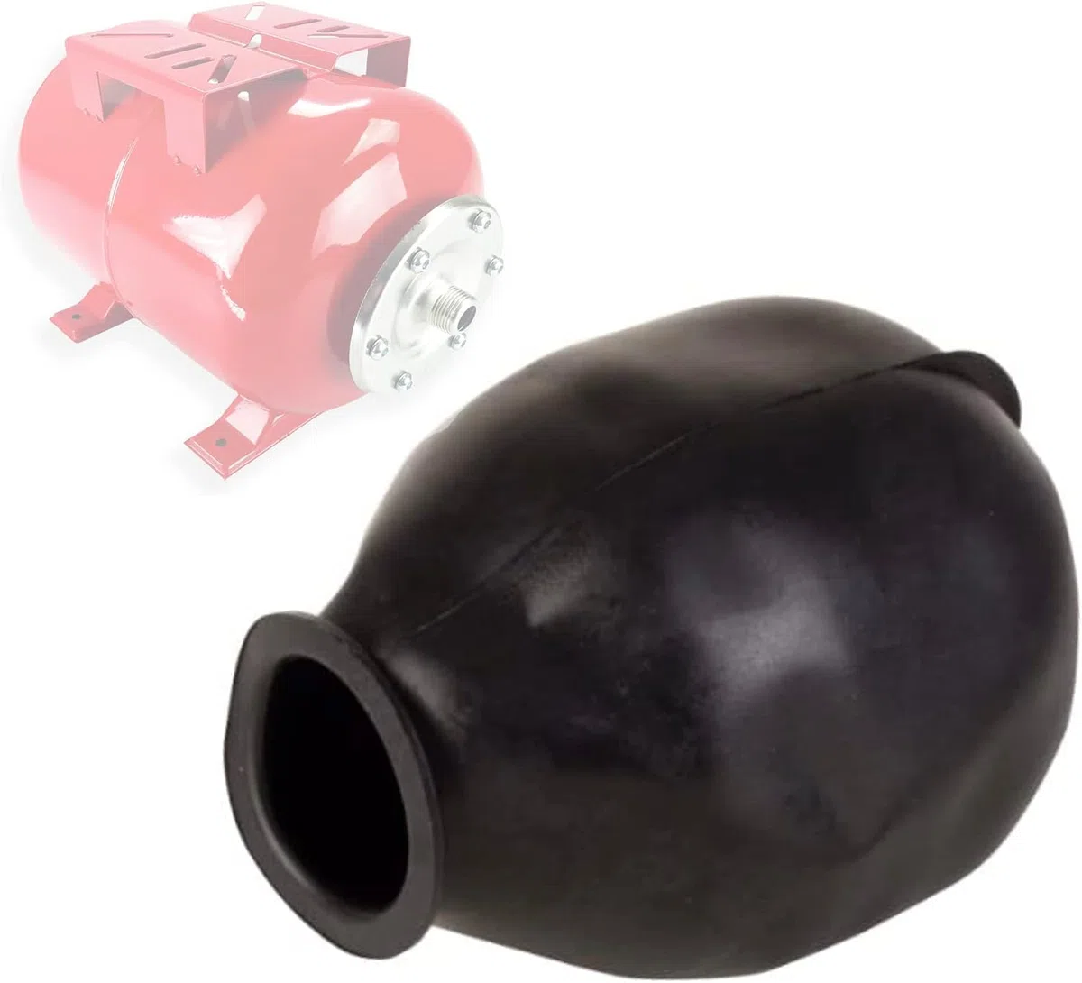 membrana 24 50 100 Litri gomma butilica EPDM elastica ricambio serbatoio vaso espansione recipiente a pressione impianti idrici Autoclave (24 Litri)